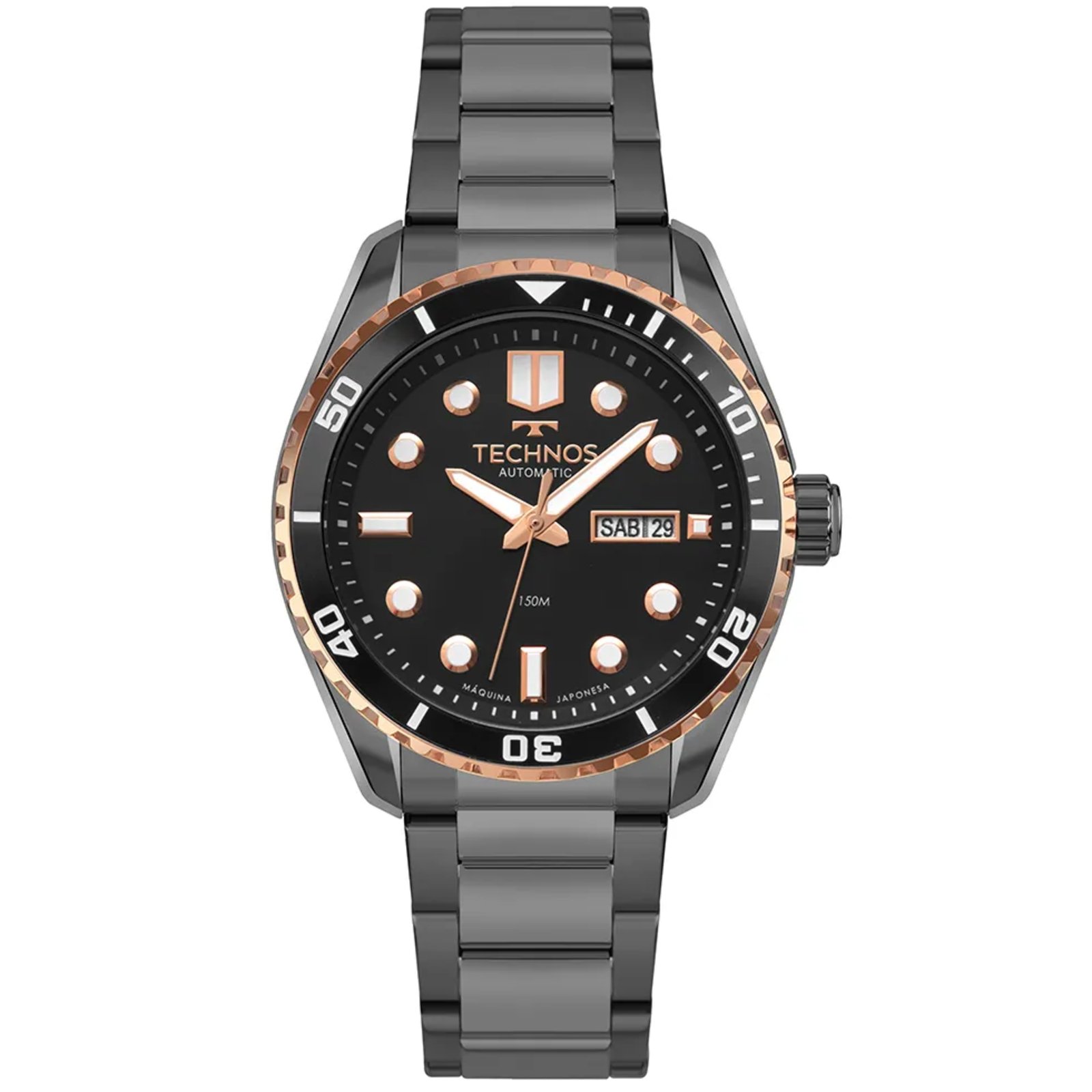 Relógio Technos Diver Automático 8205OY/1P