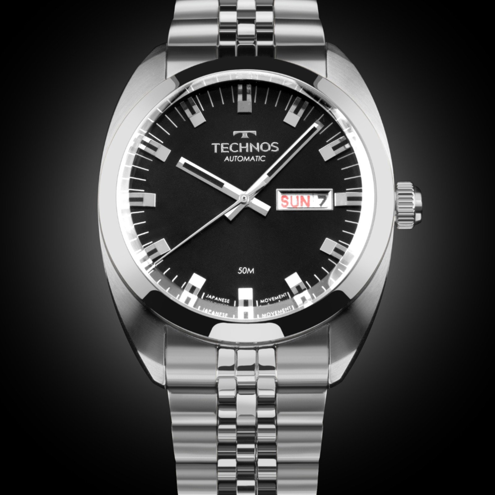 Relógio Technos Automático 8205OO/1P Prata 2