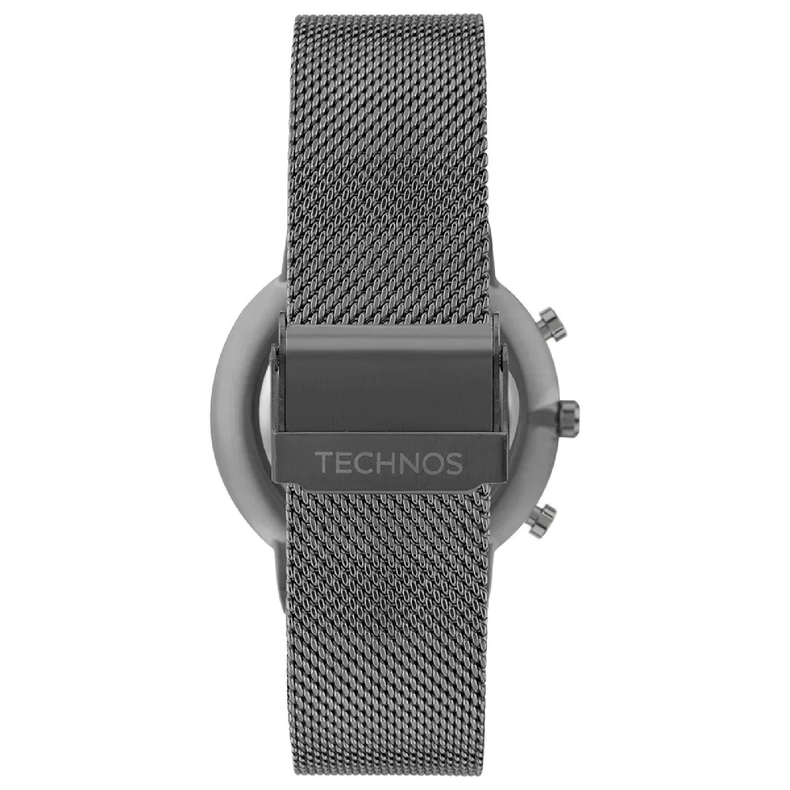 Relógio Technos Slim VD36AC-1F Grafite Masculino Preto 3