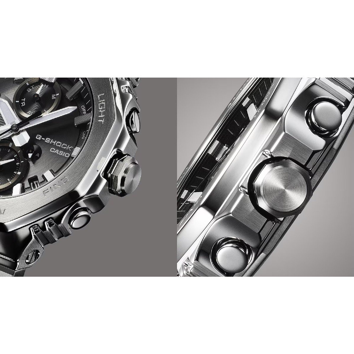 Relógio CASIO G-SHOCK GMC-B2100AD-2ADR Bluetooth e Tough Solar Prata 6