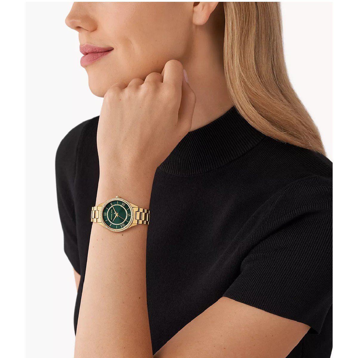 Relógio Michael Kors Lauryn MK4737/1DN Dourado e Verde Dourado 2