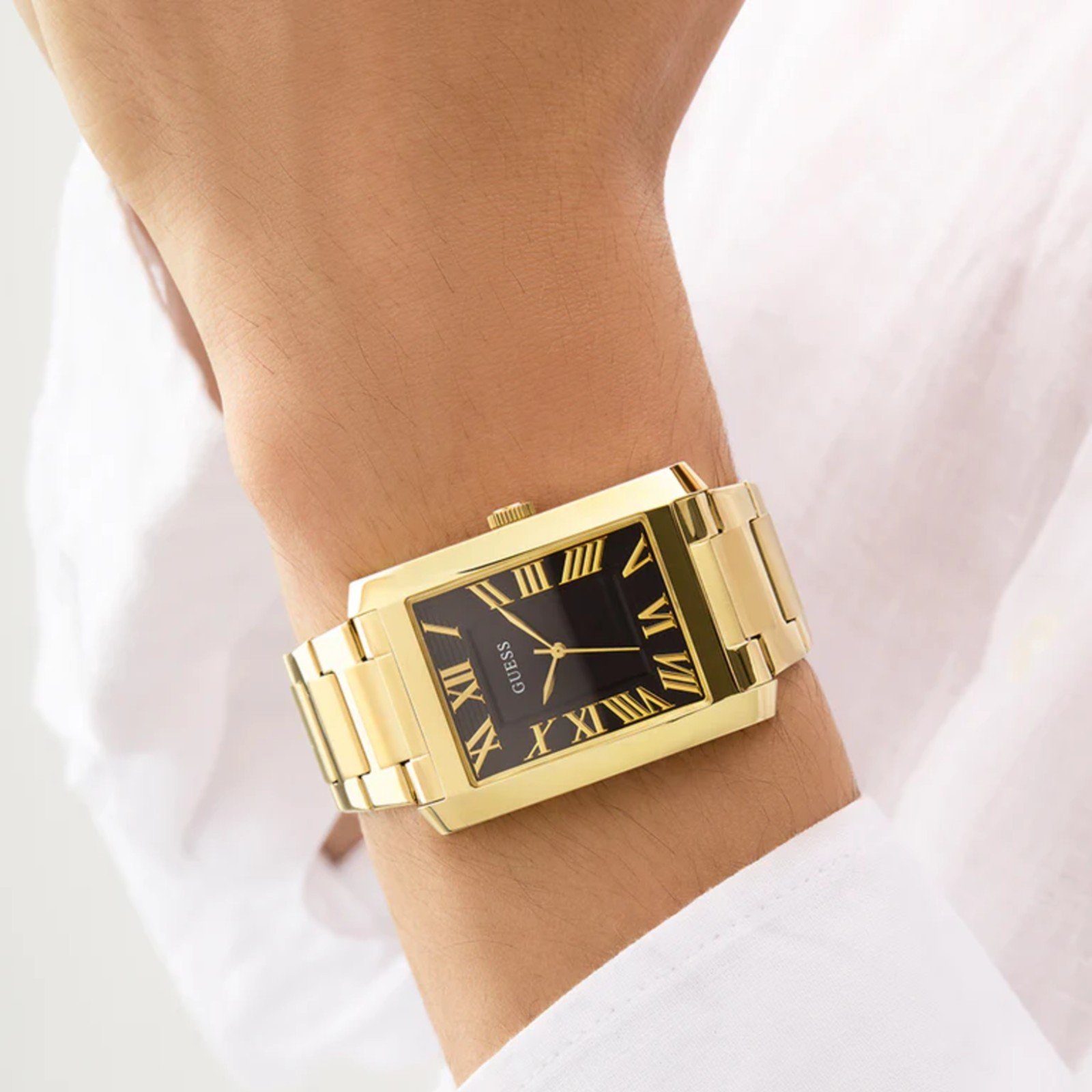 Relógio Guess Masculino Clyde GW0896G2 Dourado Dourado 2