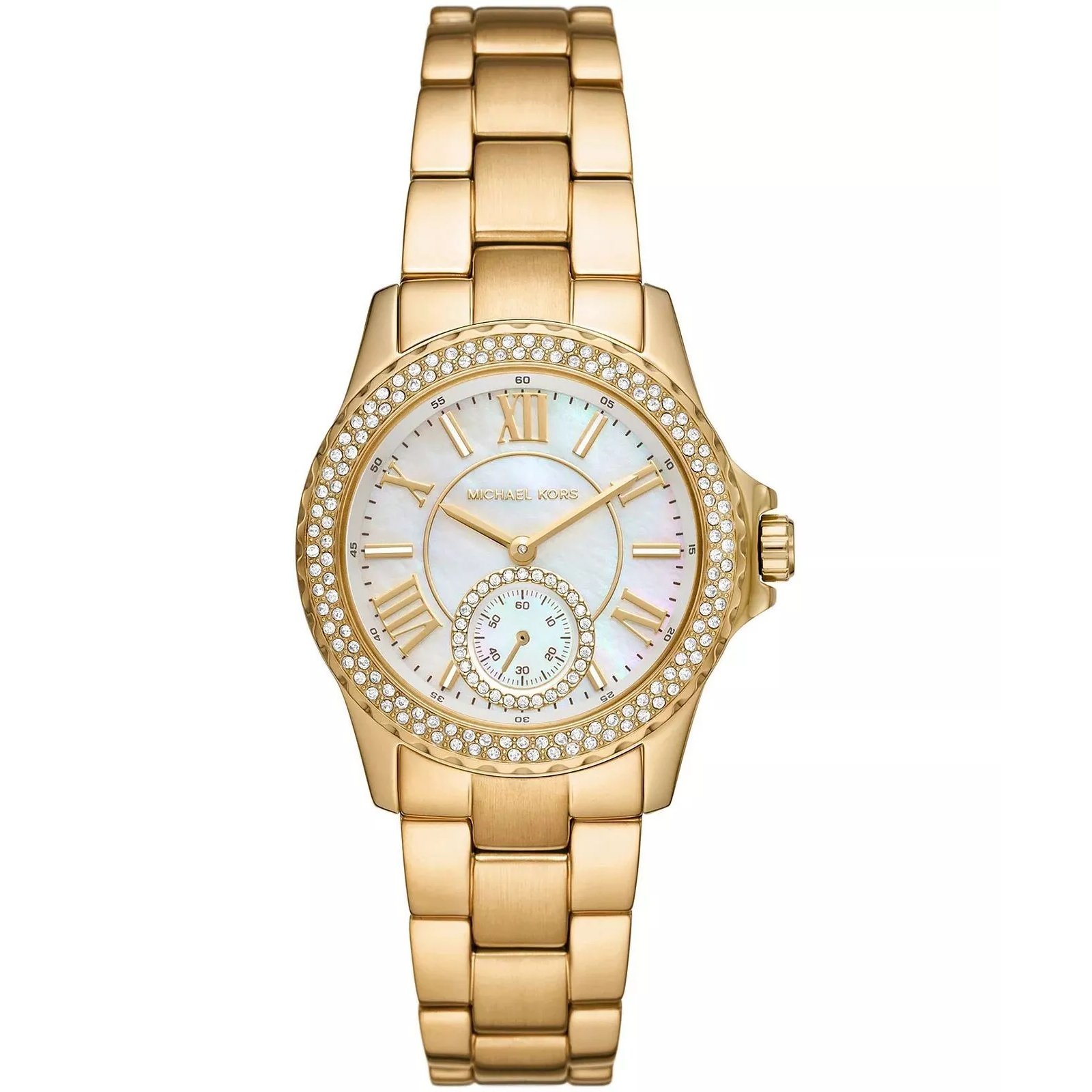Relógio Michael Kors Mini Everest MK7363/1DN Dourado