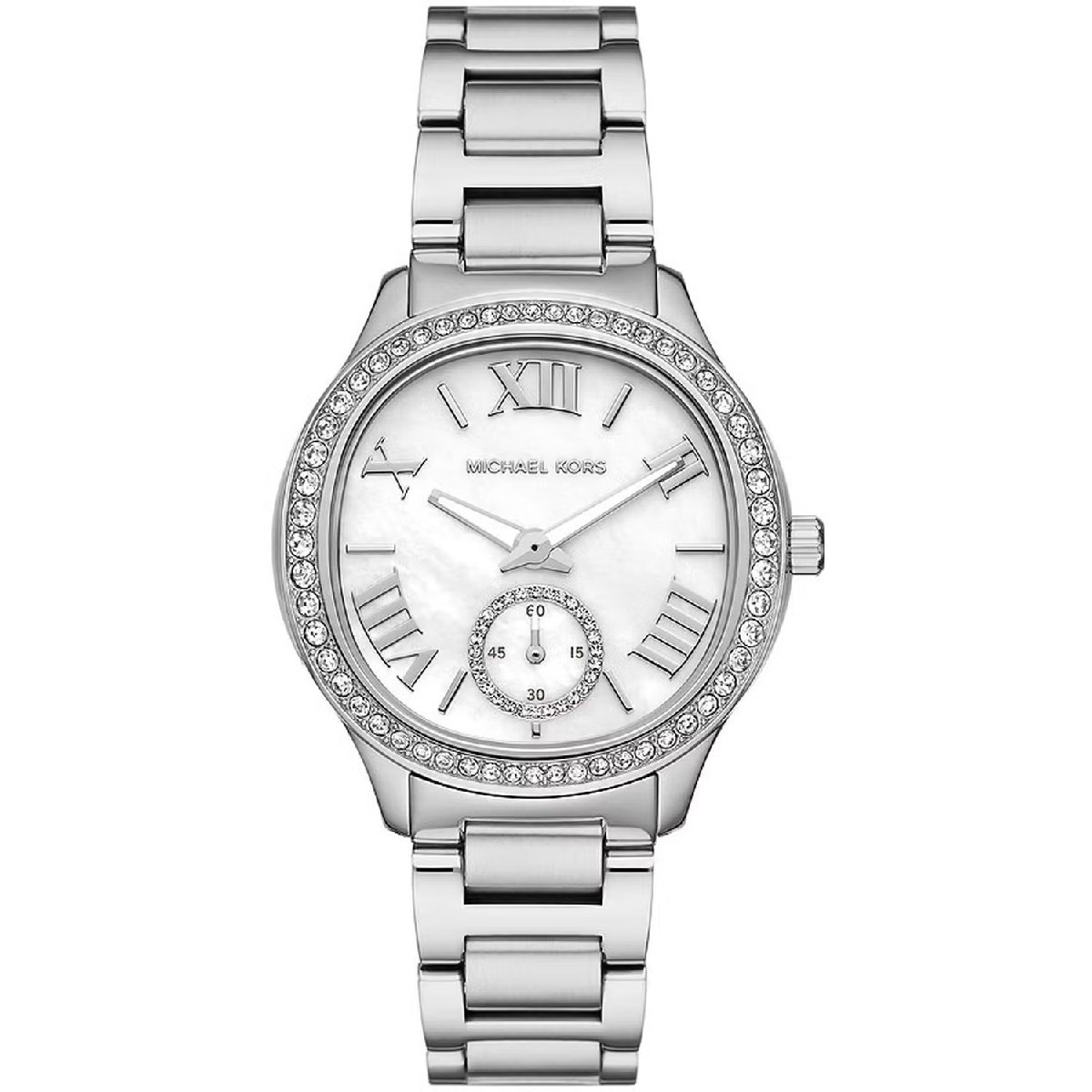 Relógio Michael Kors Sage Pavé MK4807/1KN Prata