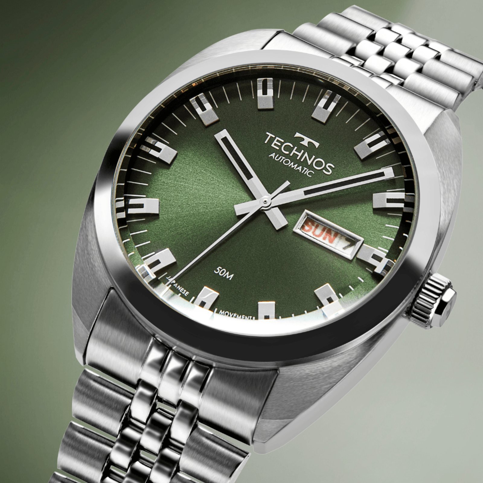 Relógio Technos Automático 8205OO/1V Prata 3