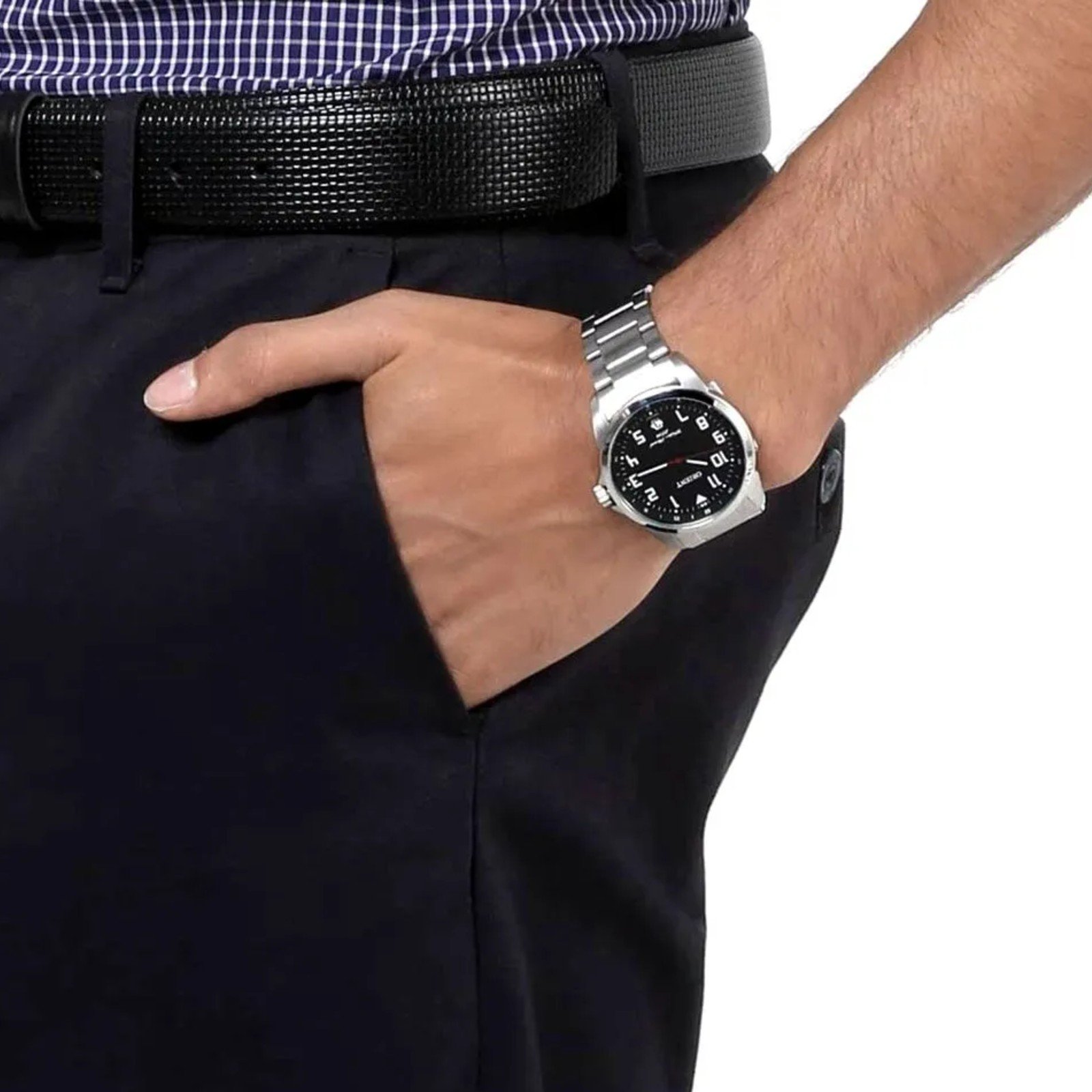 Relógio Orient Masculino Analógico MBSS1154A P2SX Prata 2