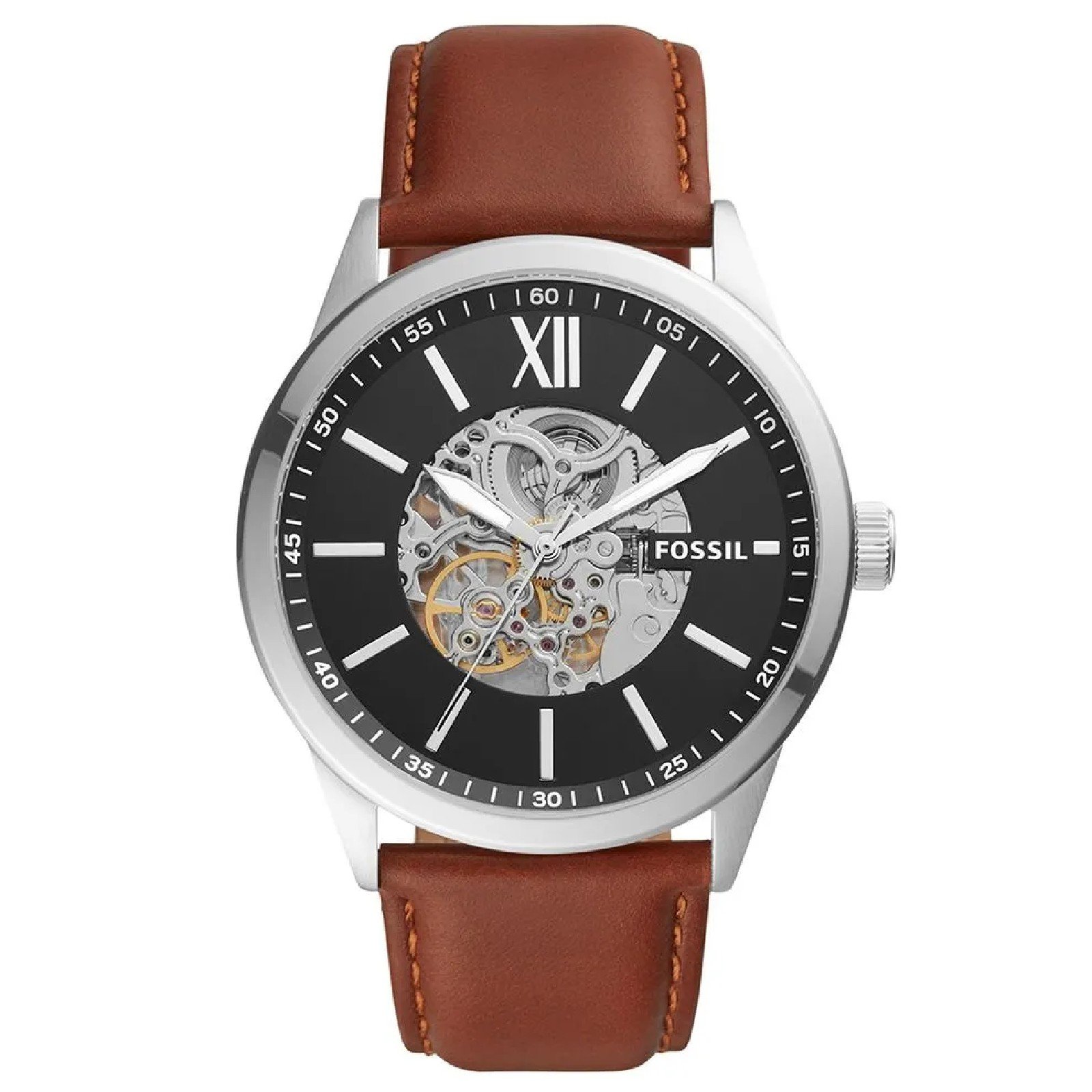 Relógio Fossil Masculino Automático FLYNN BQ2386/0PI