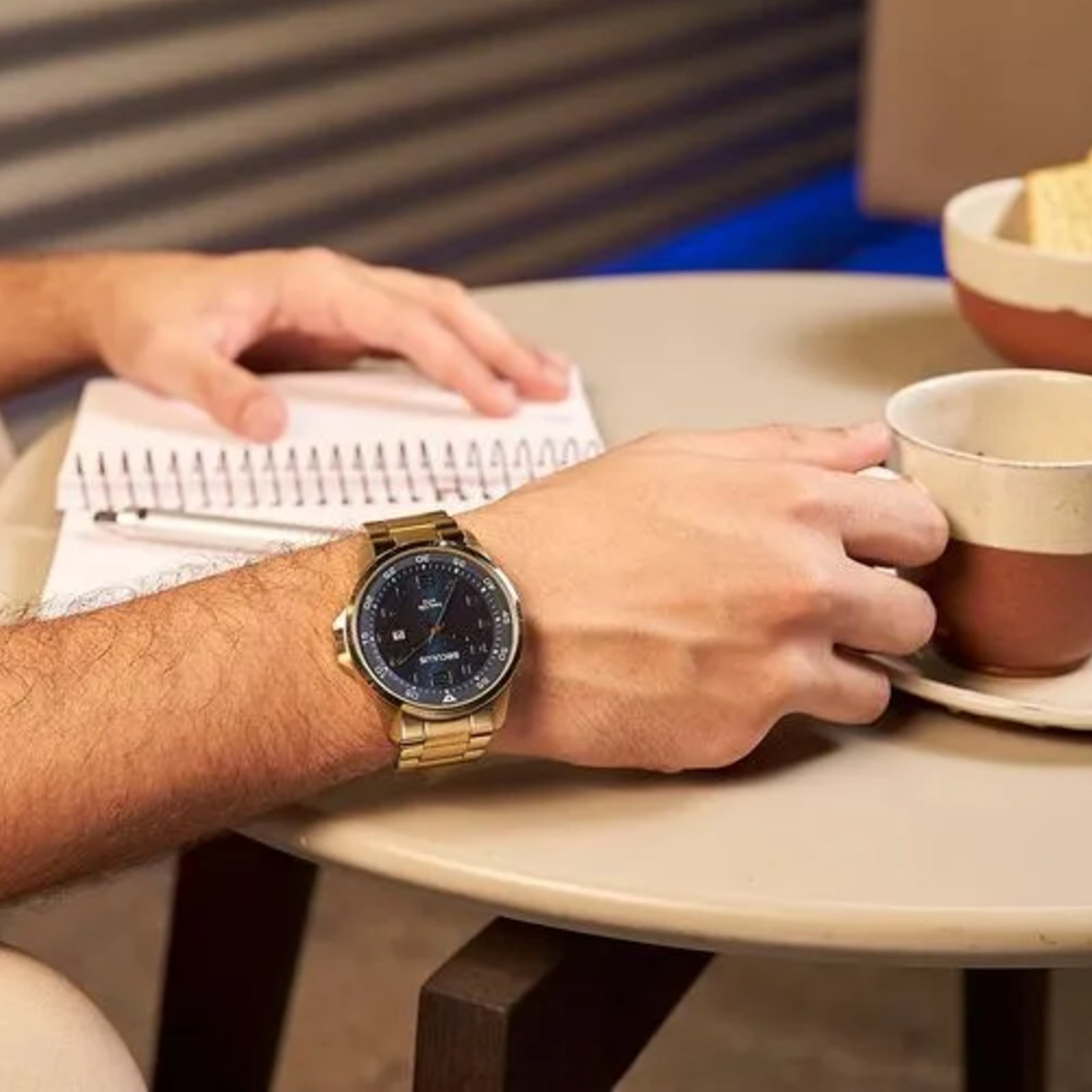 Relógio Seculus Long Life 20802GPSVDA2 Dourado Dourado 2