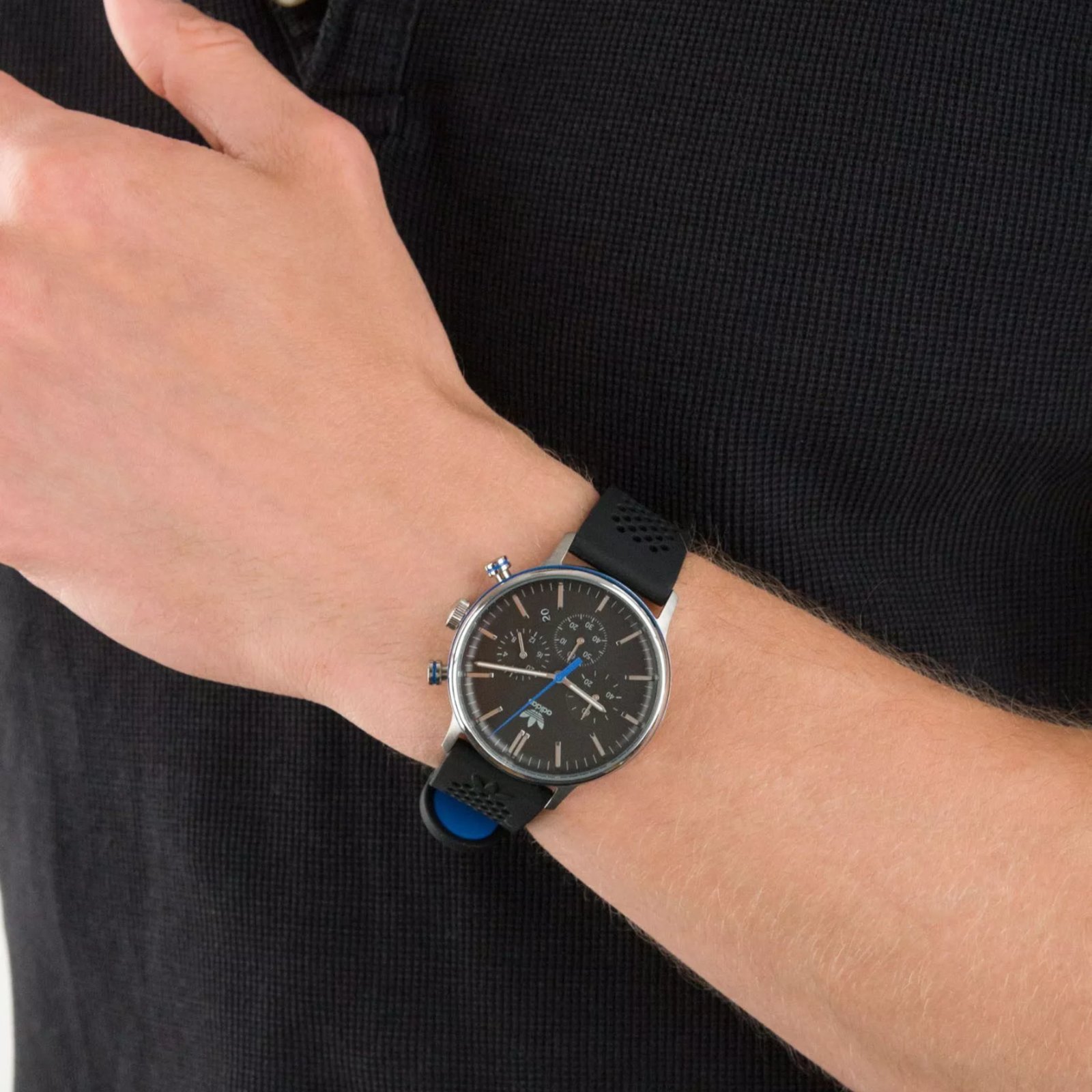 Relógio Adidas Code One Chrono AOSY22016M Preto 5