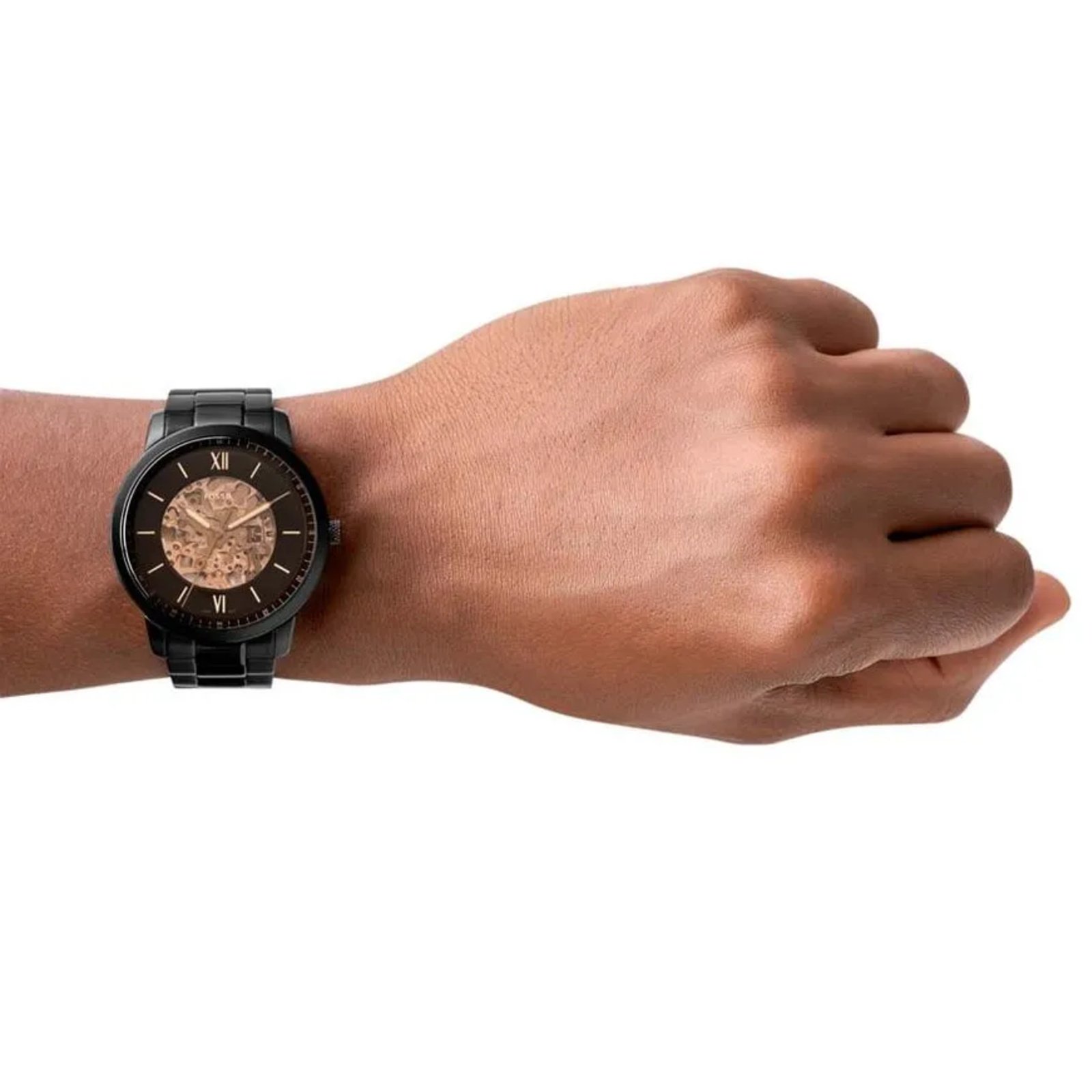 Relógio Fossil Masculino Automático ME3183/1PN Preto 2