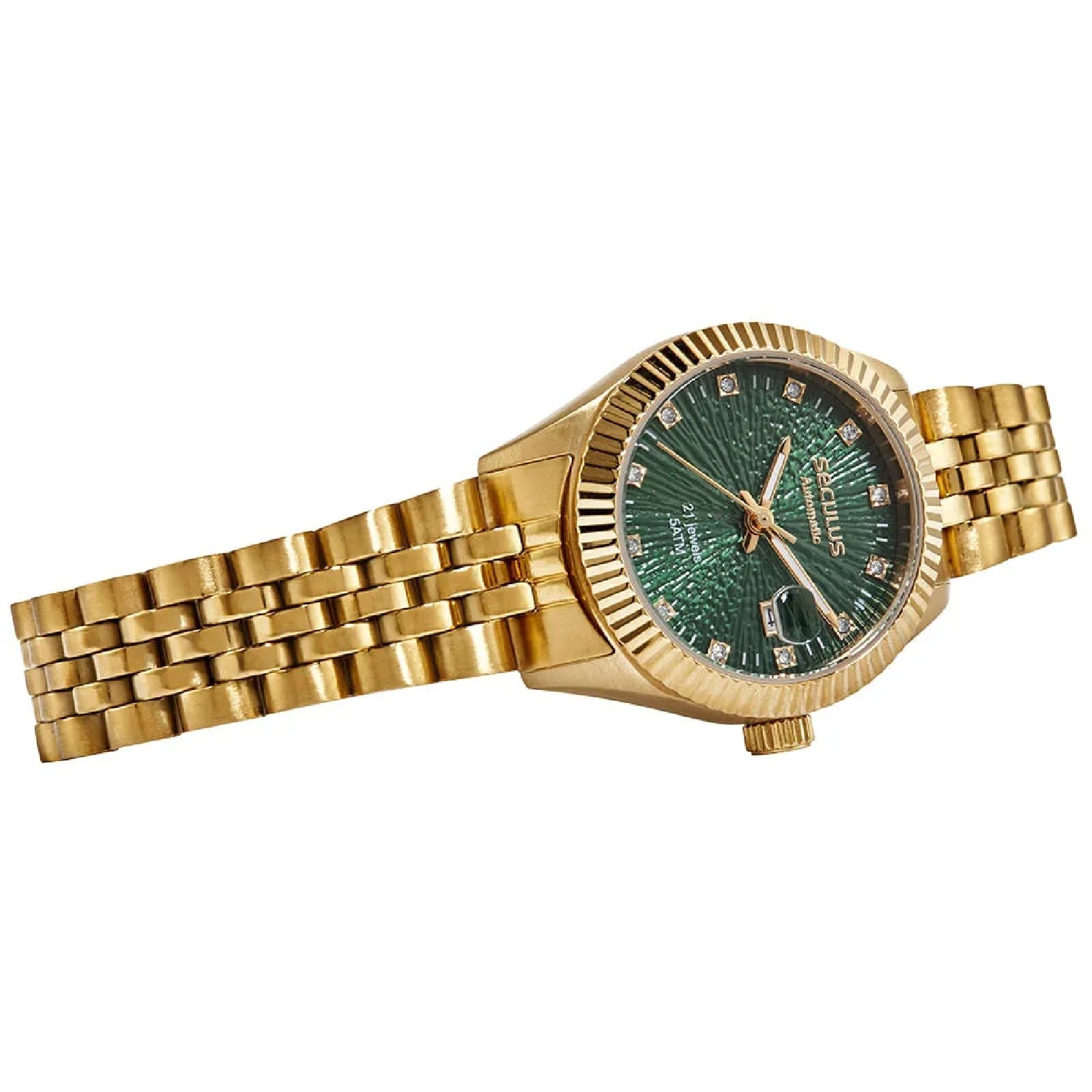 Relógio Seculus Feminino Automático 44291LPSVDA1 Dourado 2