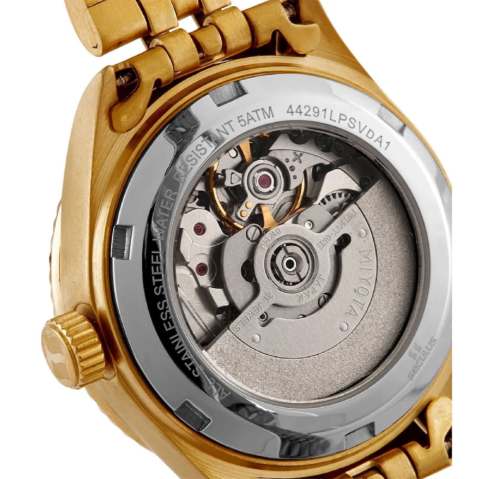 Relógio Seculus Feminino Automático 44291LPSVDA1 Dourado 4