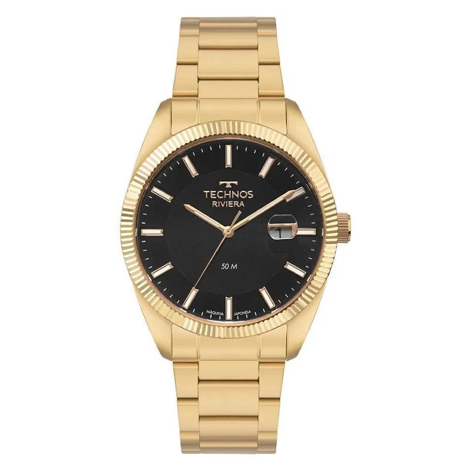 Relógio Technos Masculino Riviera 2317AG/1P Dourado