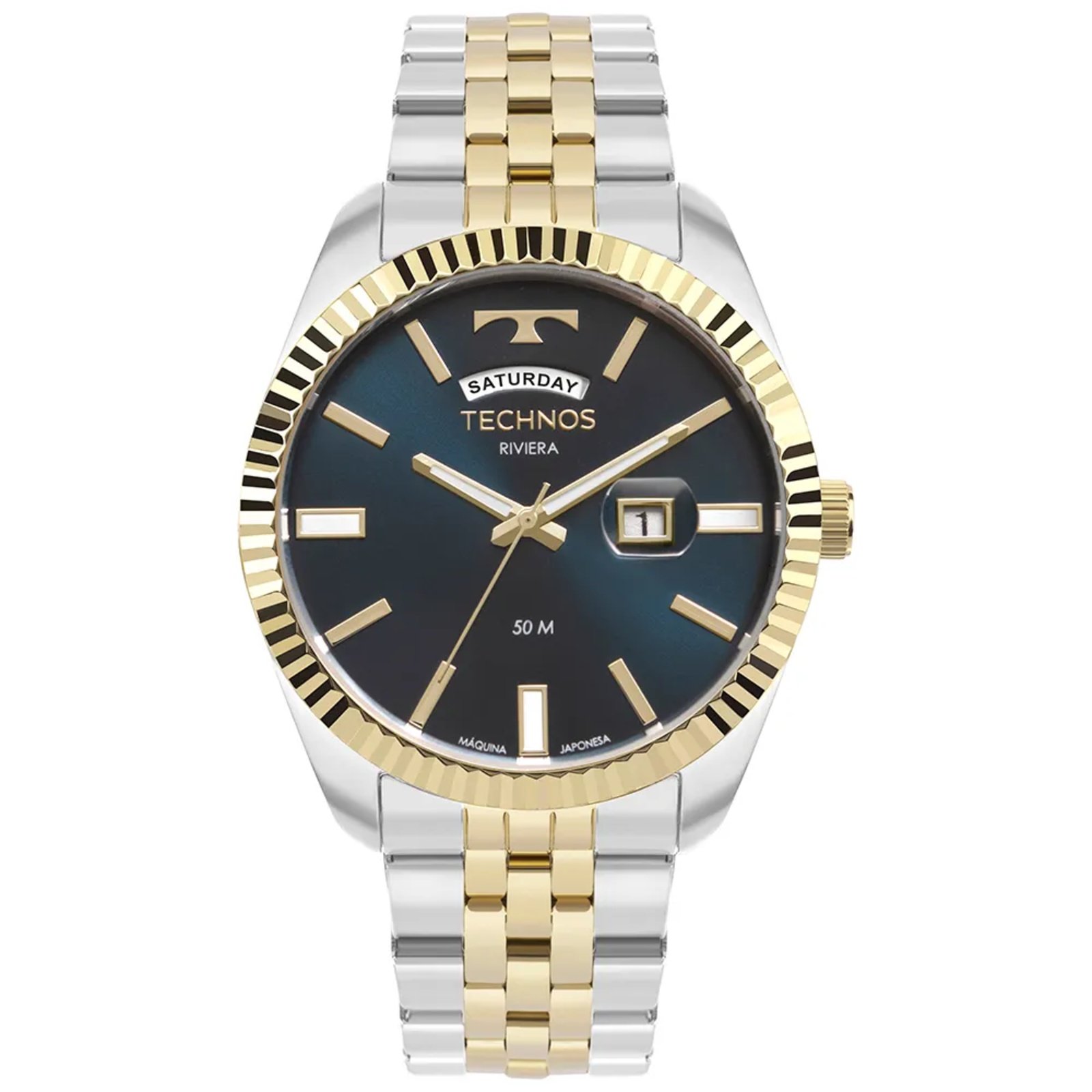 Relógio Technos Masculino Riviera 2350AM/1A Dourado