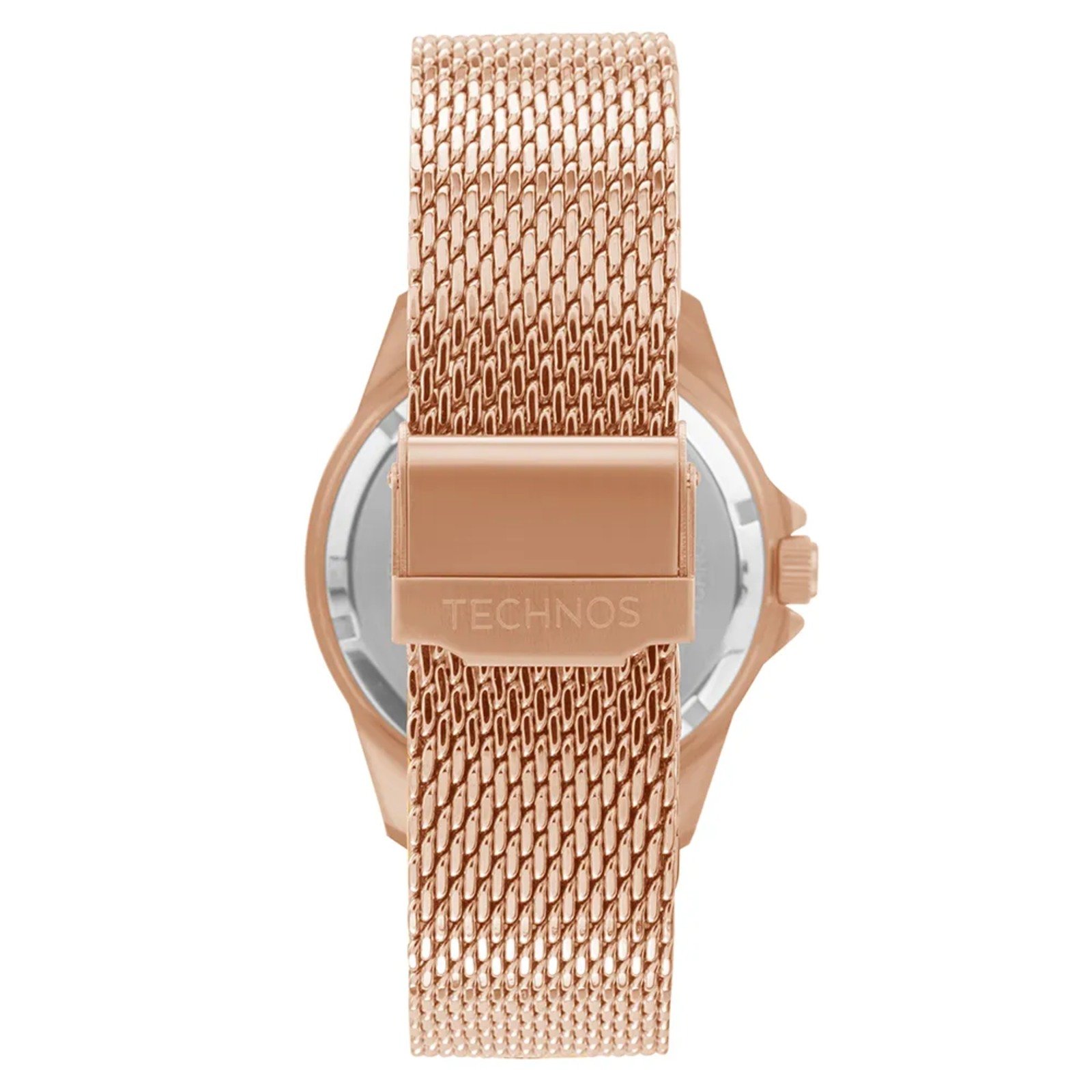 Relógio Technos Acqua 2415EC/2P Masculino Rose Marrom 3