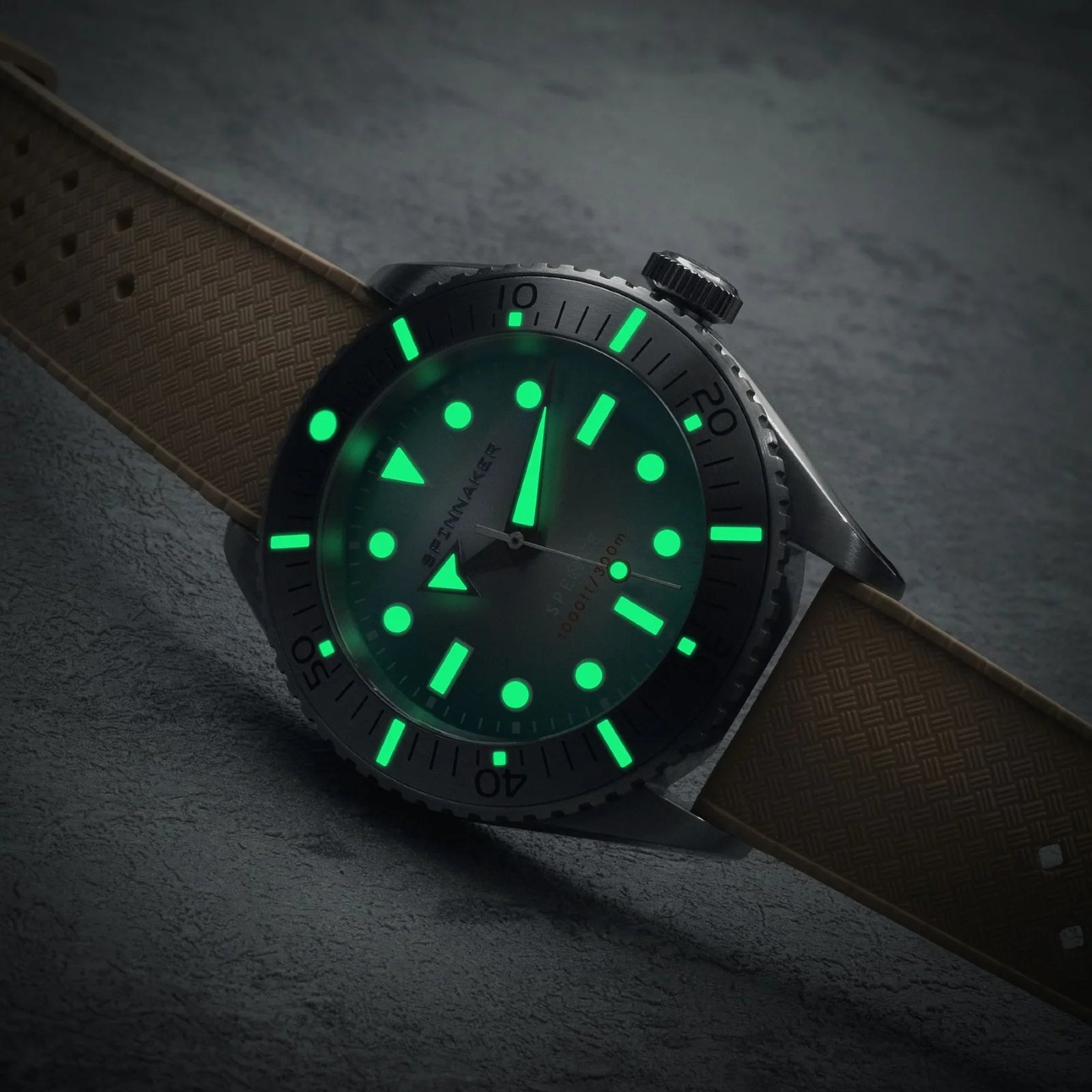 Relógio Spinnaker Spence 300 Automatic Aquamarine SP-5097-AA Azul 10