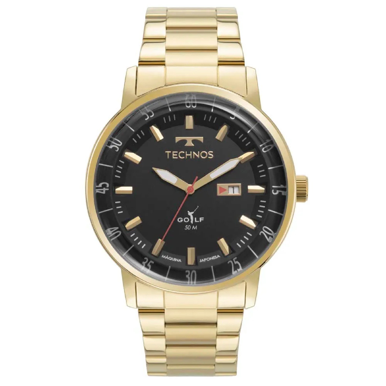Relógio Technos Golf 2115LAP/1P Dourado