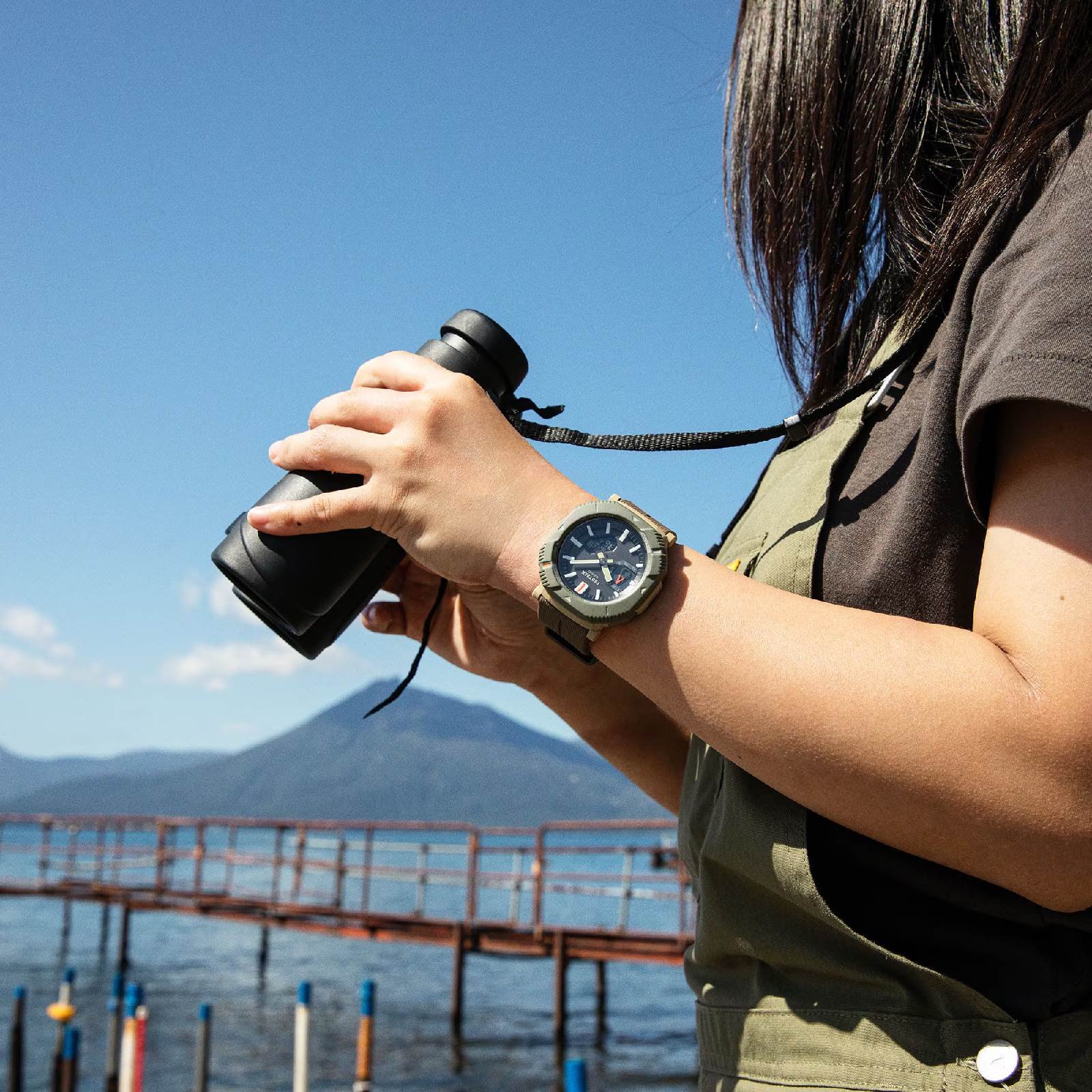 Relógio Casio Pro Trek PRJ-B001-5DR Marrom 2