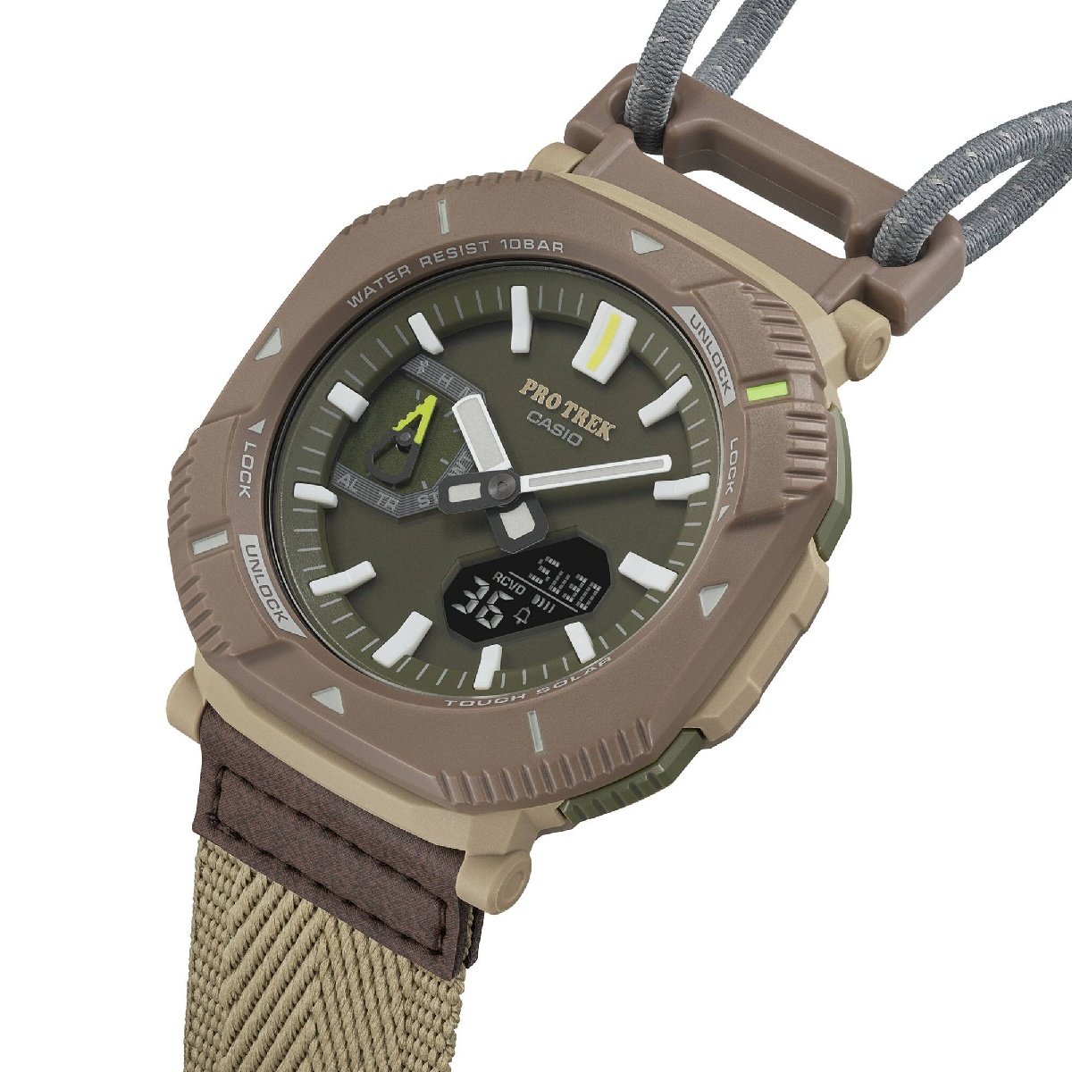 Relógio Casio Pro Trek PRJ-B001B-5DR Marrom 5
