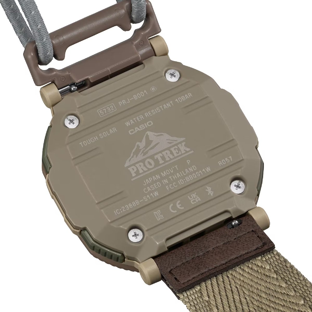 Relógio Casio Pro Trek PRJ-B001B-5DR Marrom 8