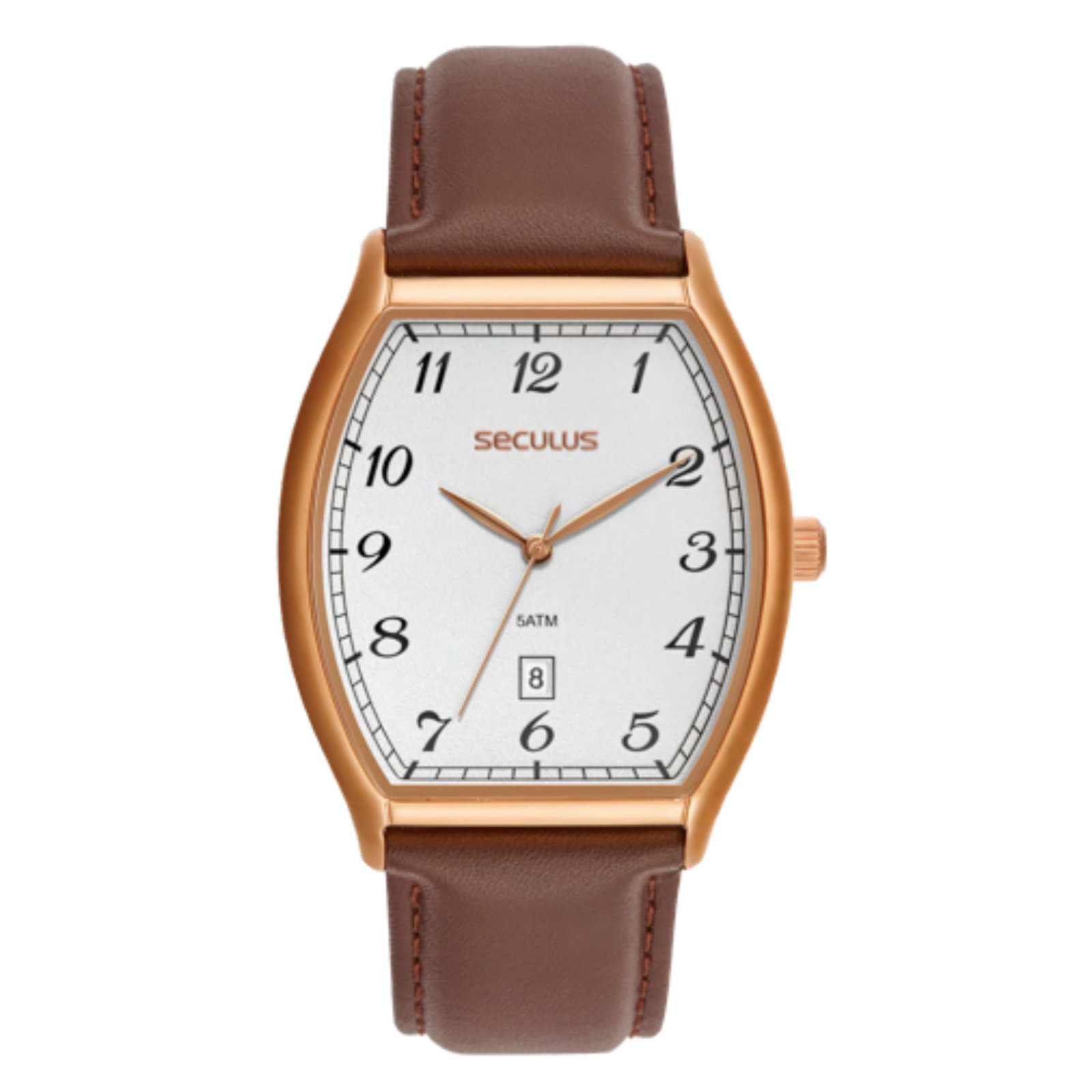 Relógio Seculus 23746GPSVRC3 Retangular Rose