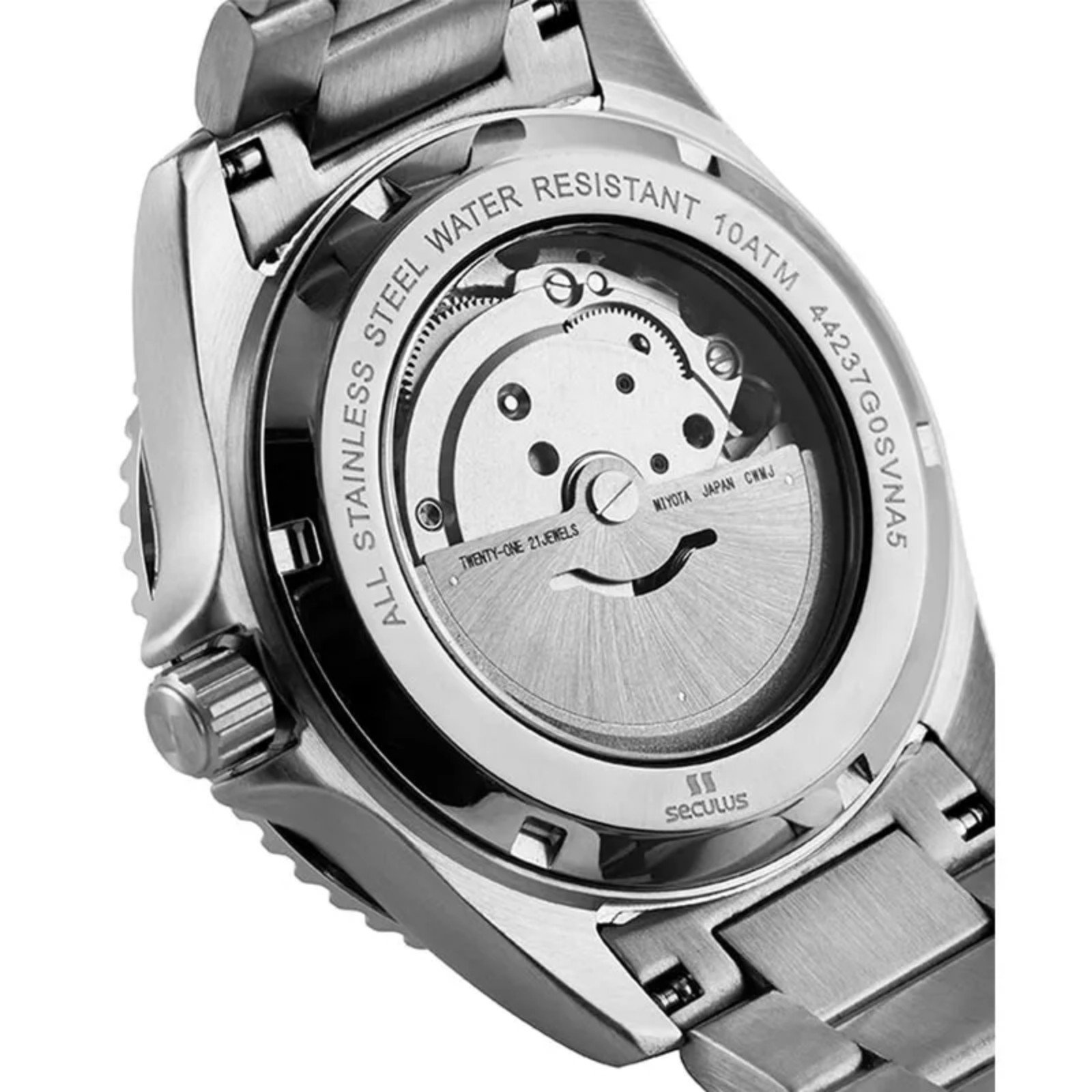 Relógio Seculus Diver Automático 44237G0SVNA5 Pepsi Azul 2