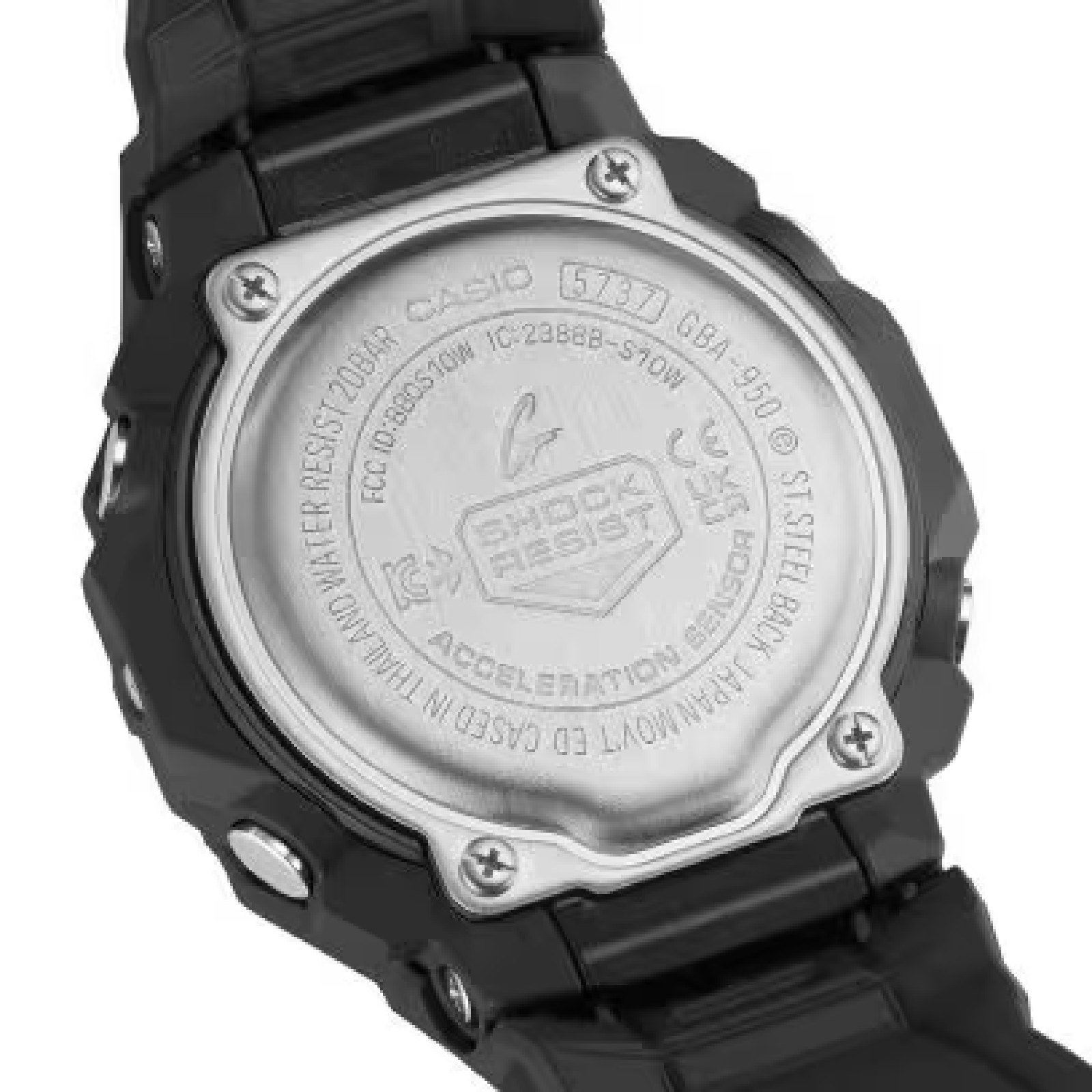 Relógio CASIO G-SHOCK G-Squad GBA-950-1ADR Preto 7