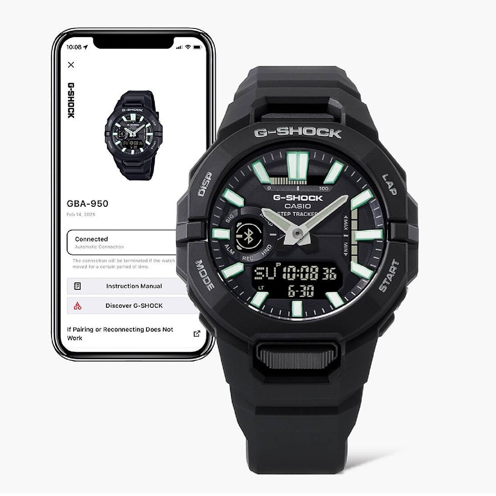 Relógio CASIO G-SHOCK G-Squad GBA-950-2ADR Roxo 4