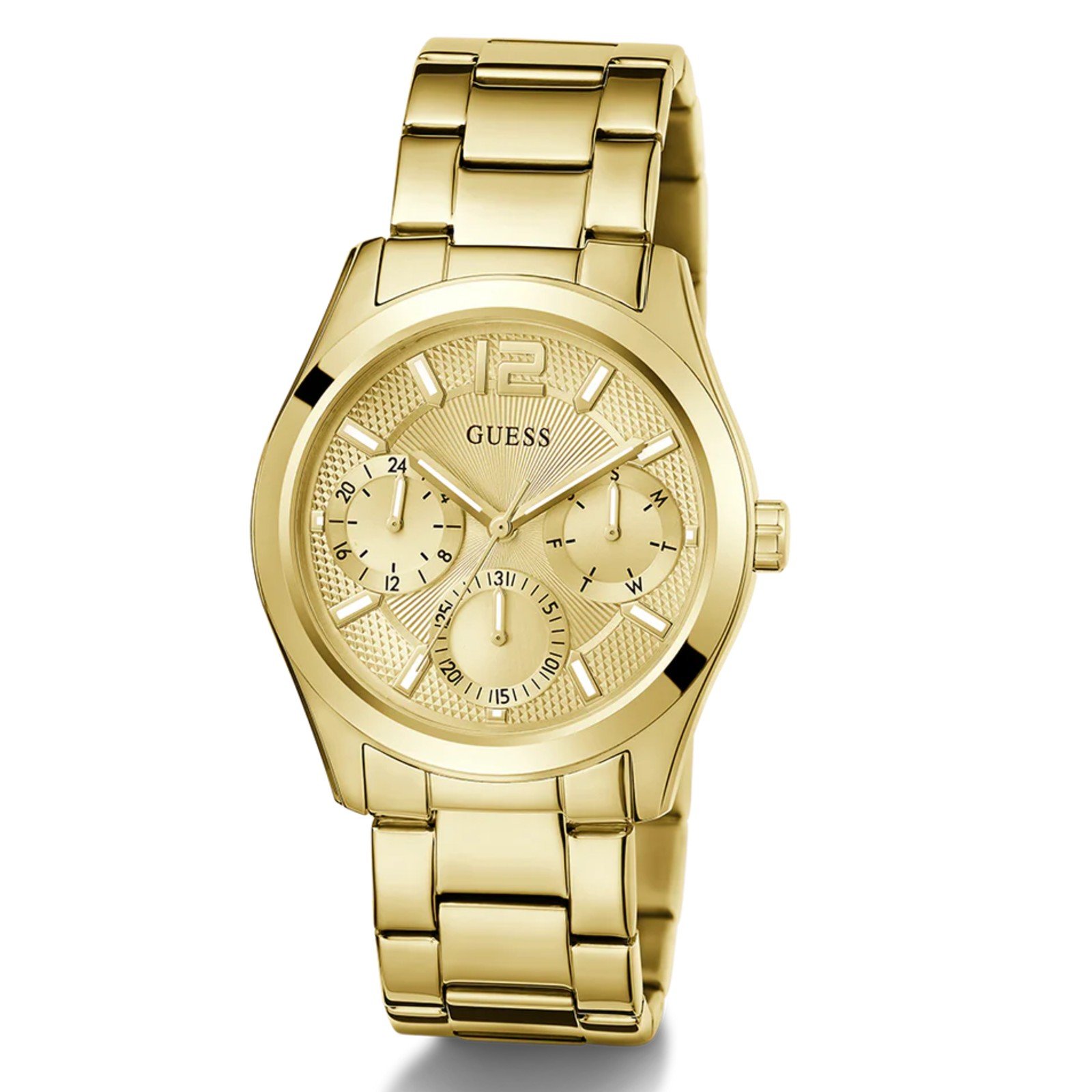 Relógio Guess Feminino Multifunção GW0760L2 Dourado Dourado 3