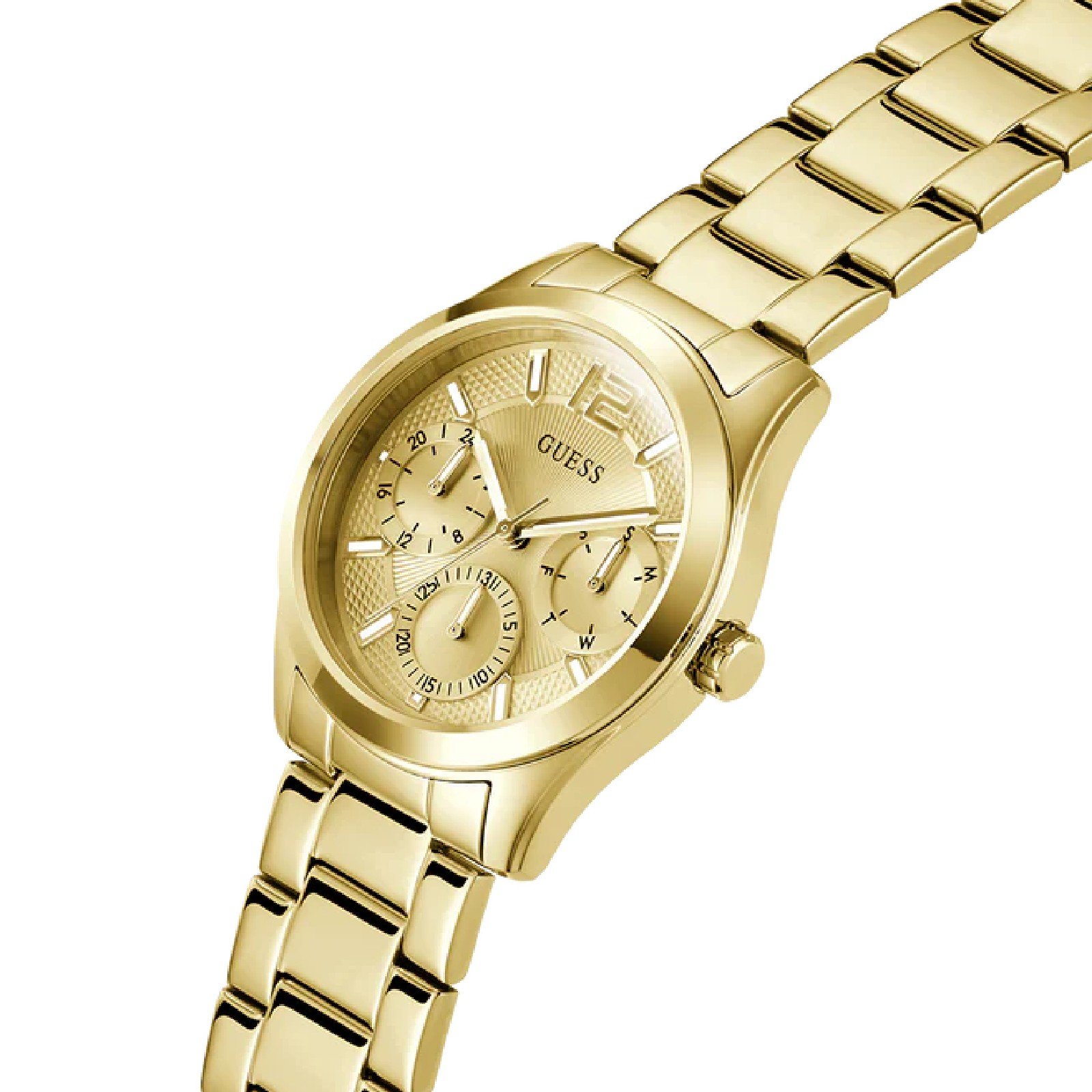 Relógio Guess Feminino Multifunção GW0760L2 Dourado Dourado 5