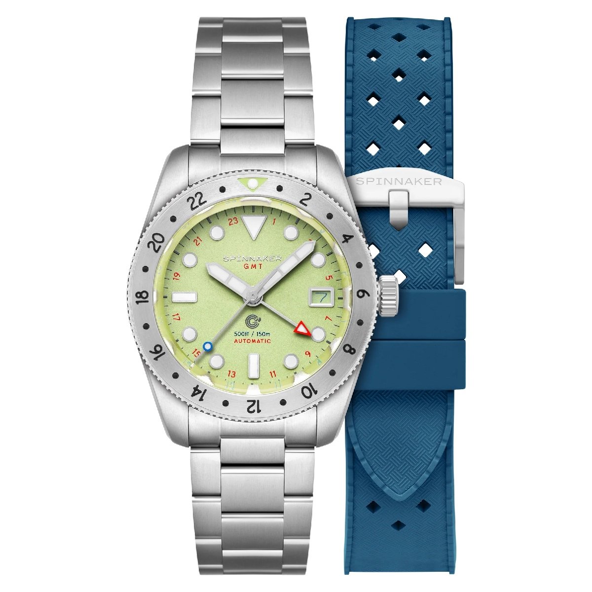 Relógio Spinnaker Croft GMT Automatic Mint Moment SP-5157-44