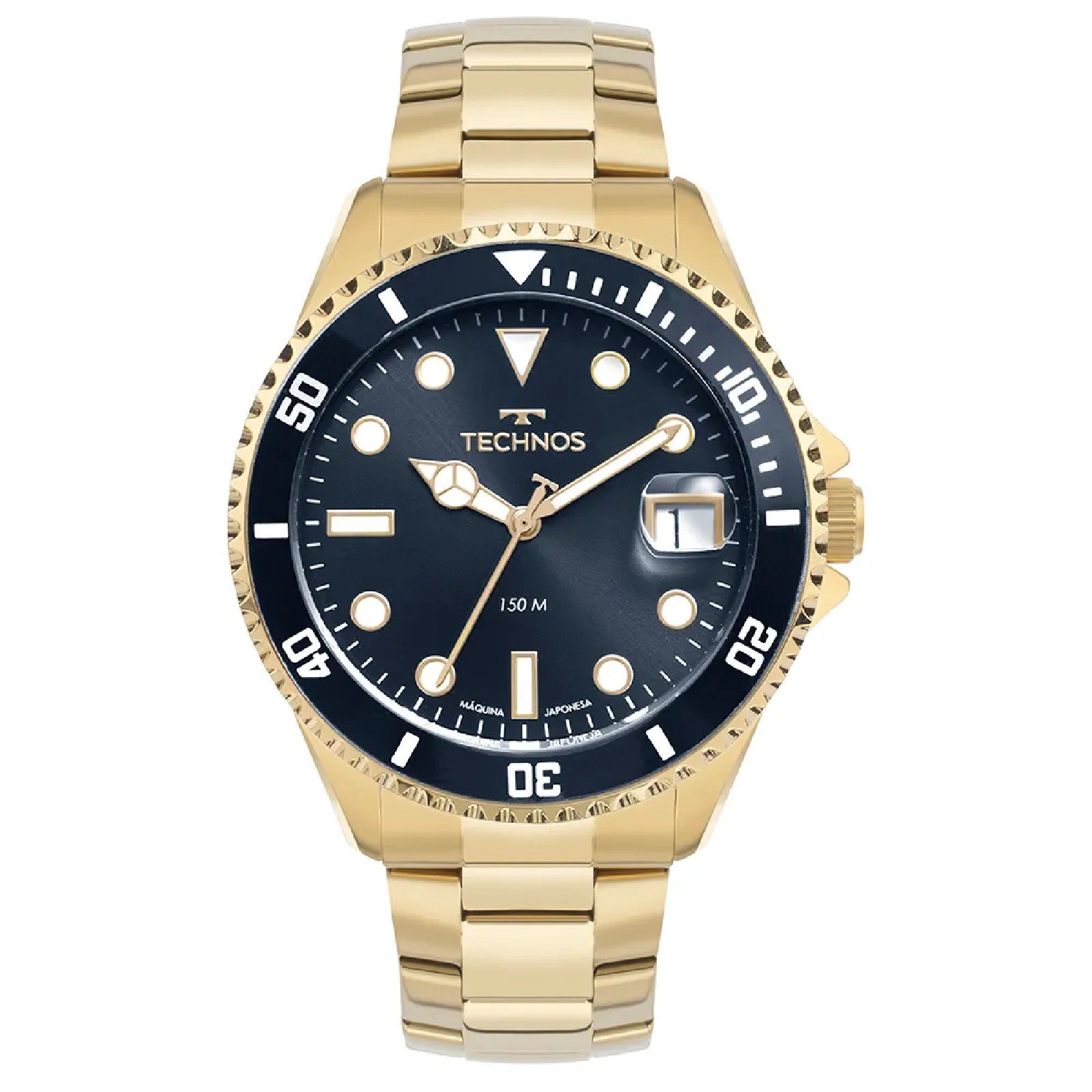 Relógio Technos Acqua 2415DW/1A Dourado Masculino