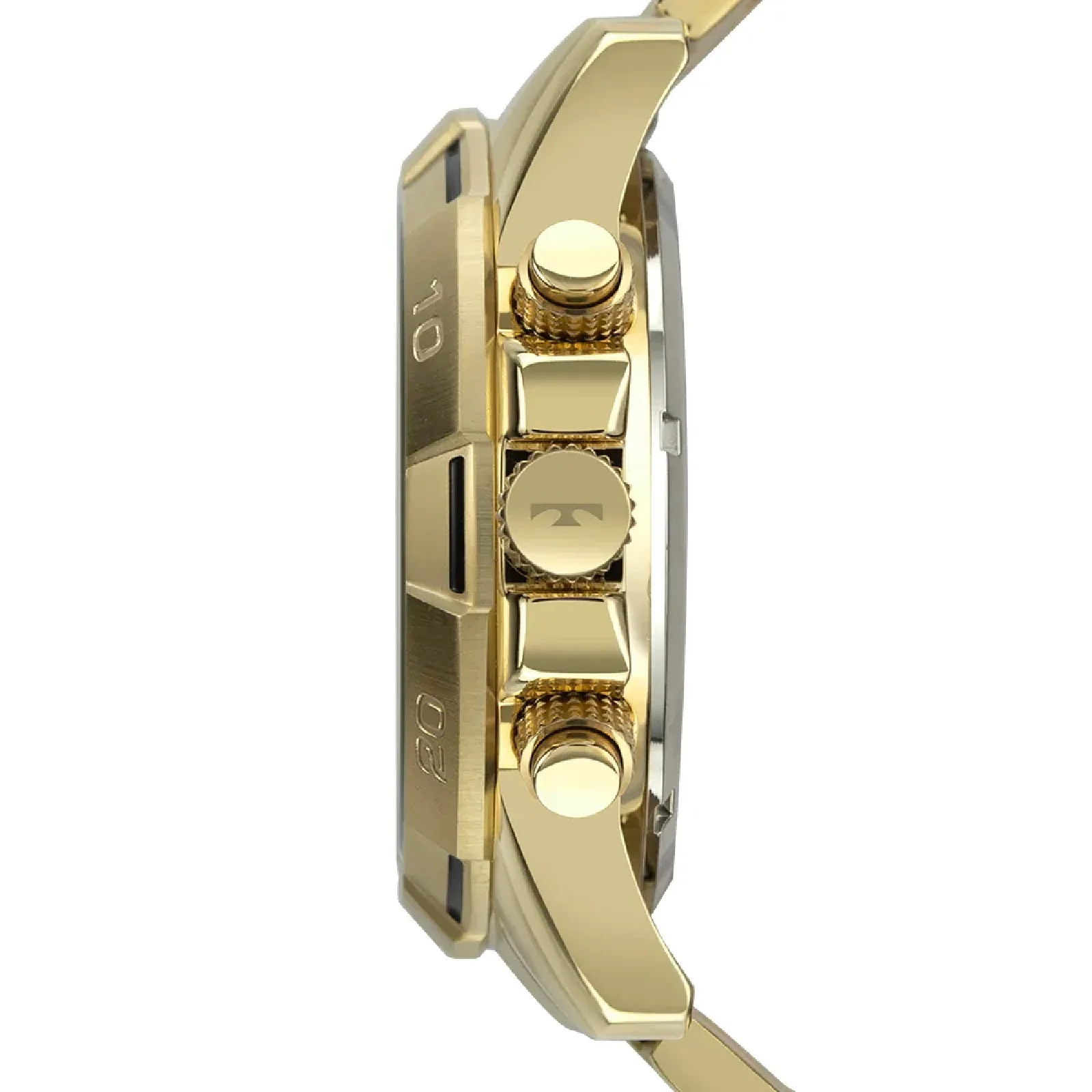 Relógio Technos Digitech BJ4060AB/1P Dourado Masculino Dourado 2