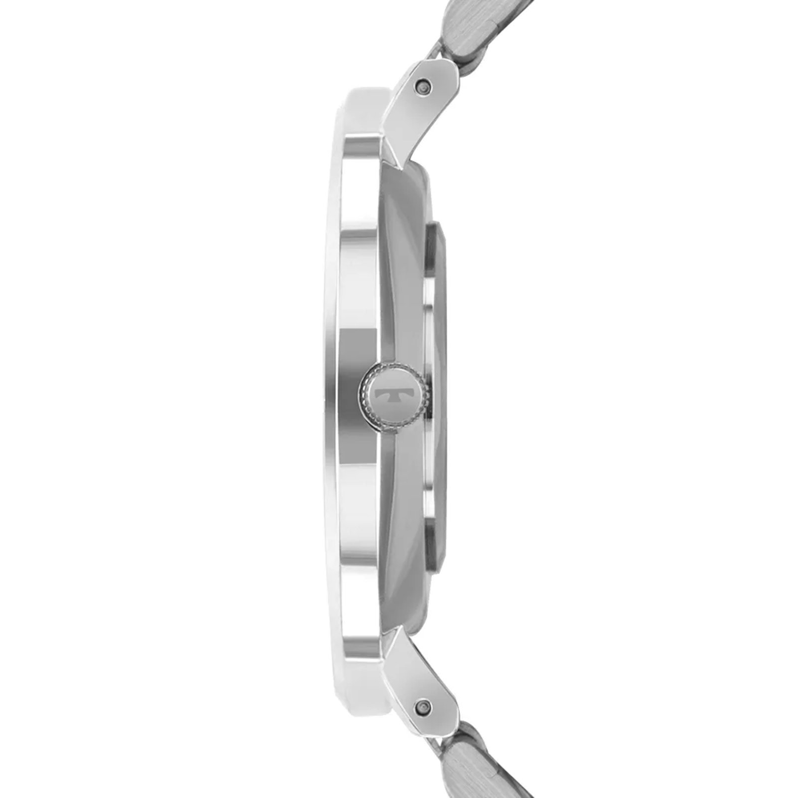 Relógio Technos Slim 2025LUH/1A Prata Masculino Prata 2