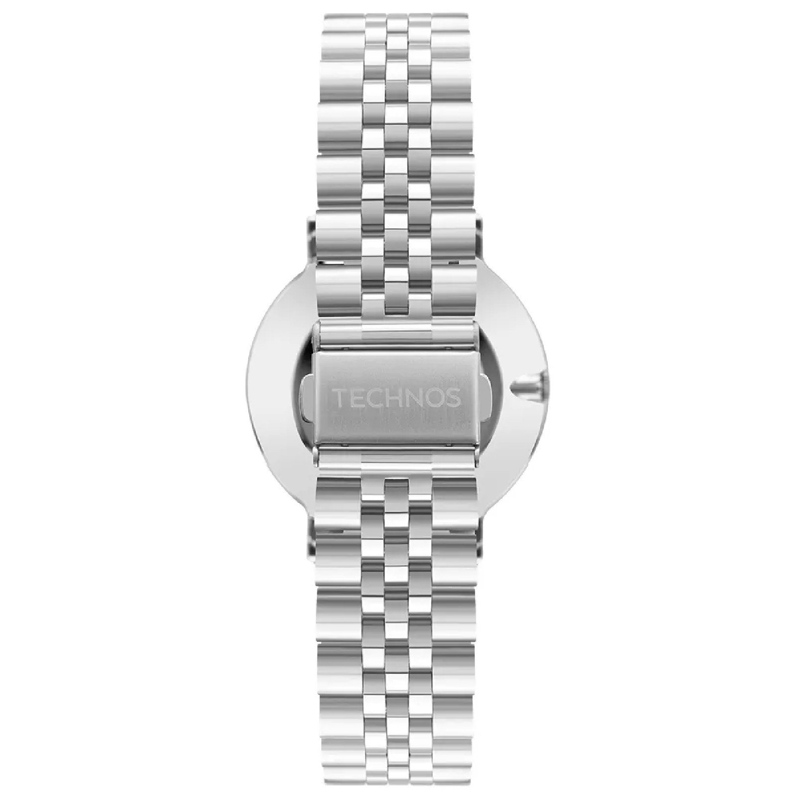 Relógio Technos Slim 2025LUH/1A Prata Masculino Prata 3