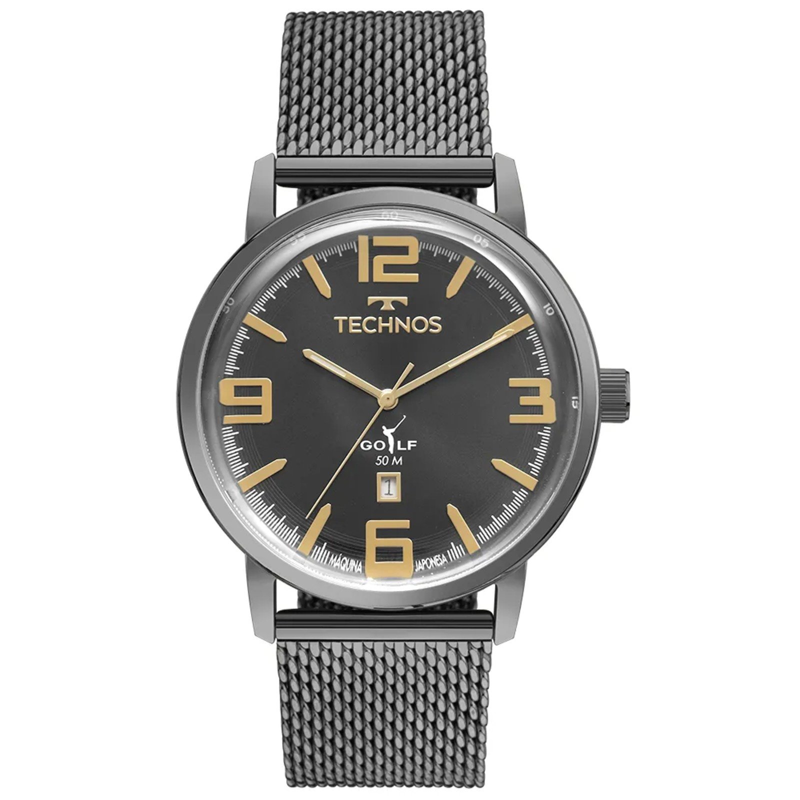 Relógio Technos Golf 2115UBL/1F Grafite Masculino