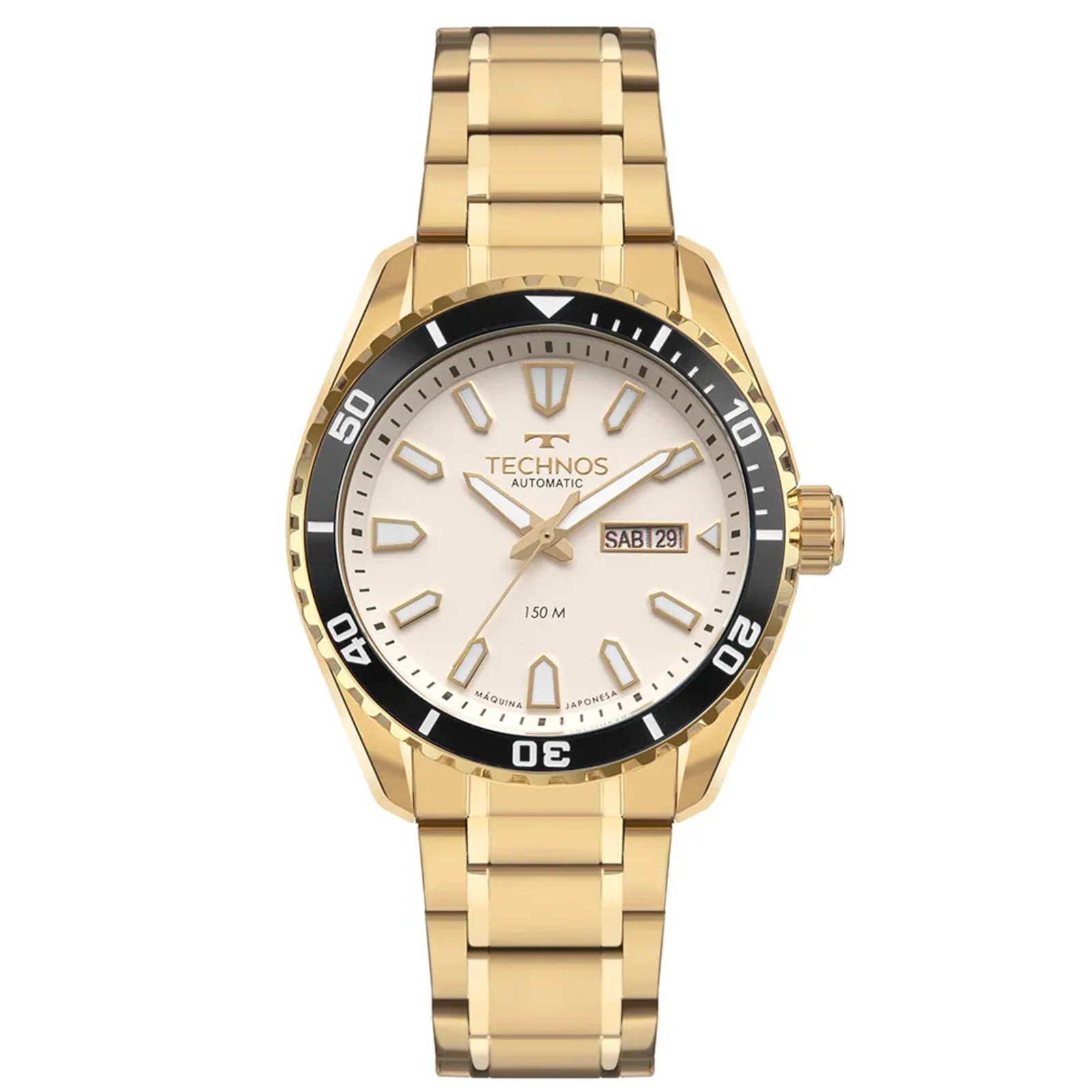 Relógio Technos Diver Automático 8205PG/1X  Dourado