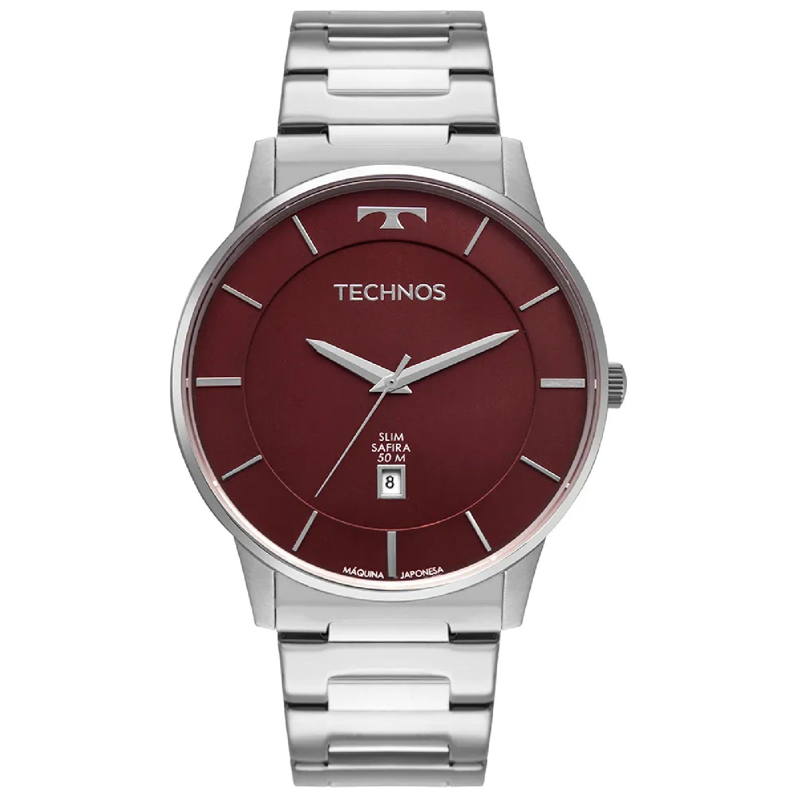 Relógio Technos Slim GM10YQ/1N Prata