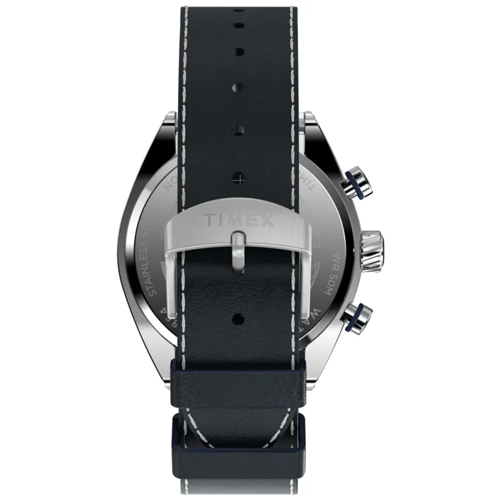 Relógio Timex Legacy Tonneau Cronograph TW2W93500 Prata 3