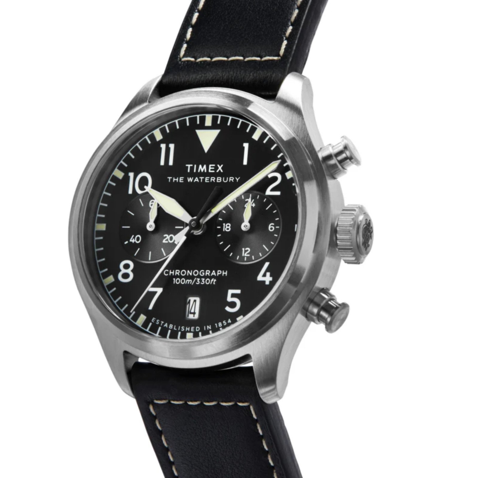 Relógio Timex Waterbury Ace Cronograph TW2Y19000 Prata 2