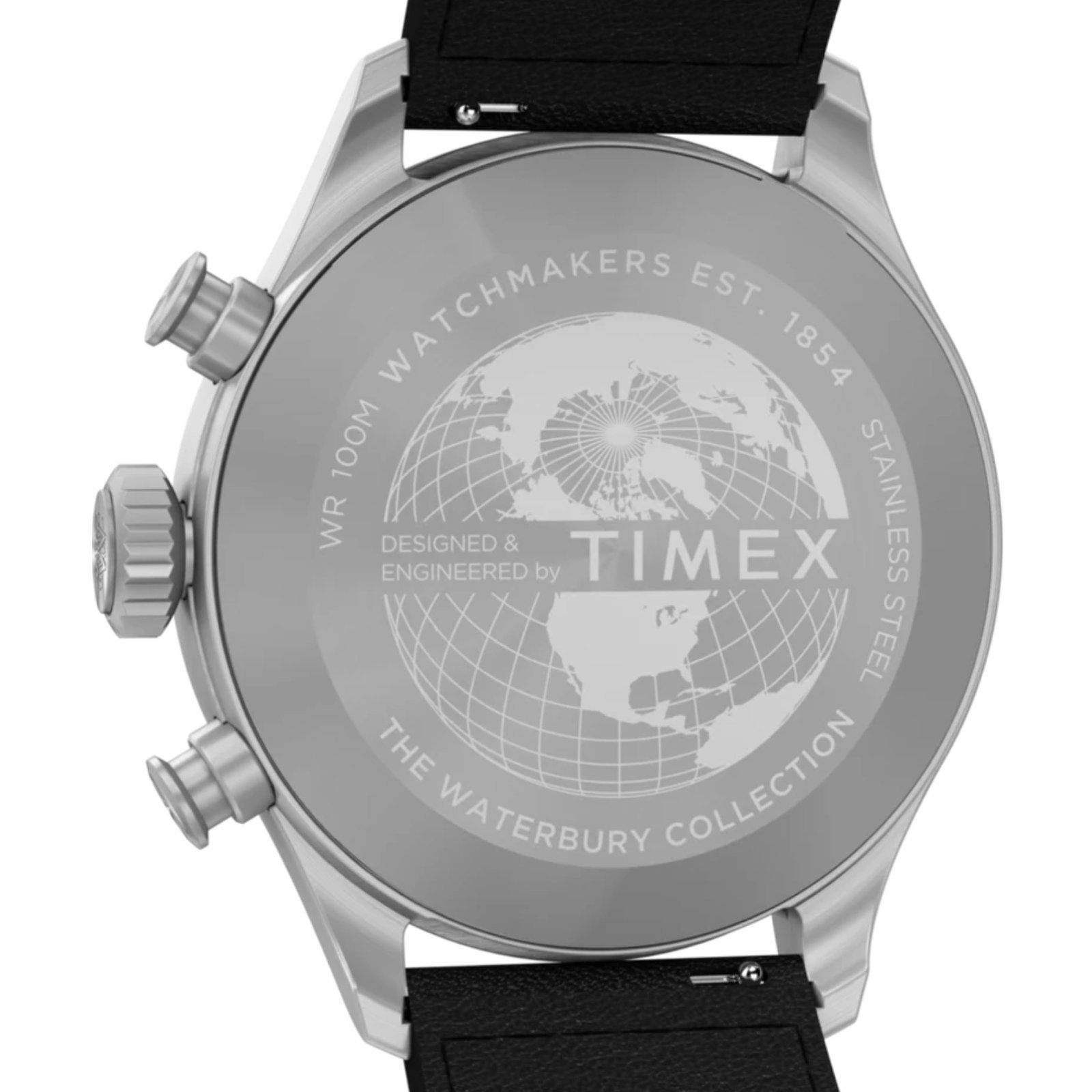 Relógio Timex Waterbury Ace Cronograph TW2Y19000 Prata 4
