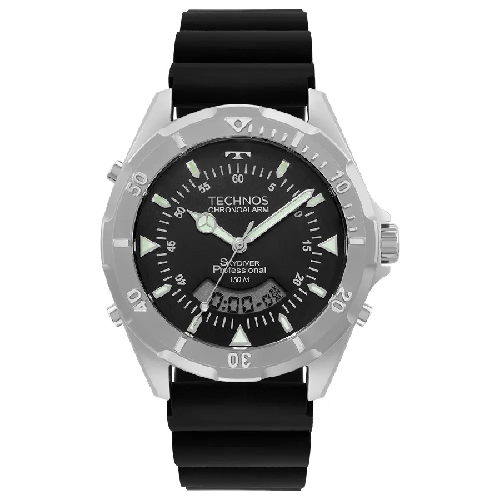 Relógio Technos Skydiver WT2050AYN/2P Prata Masculino