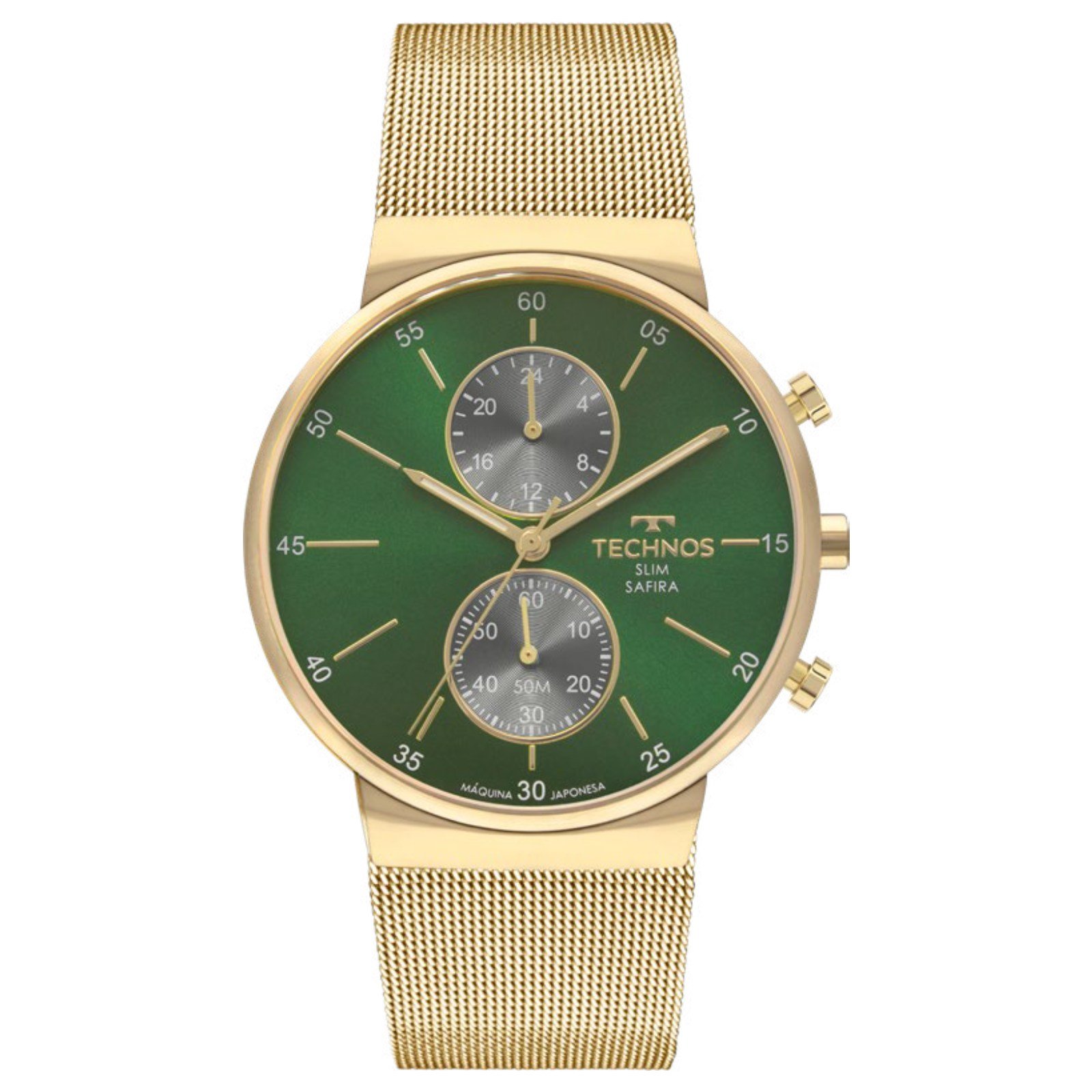 Relógio Technos Slim VD36AA/1V Prata Masculino