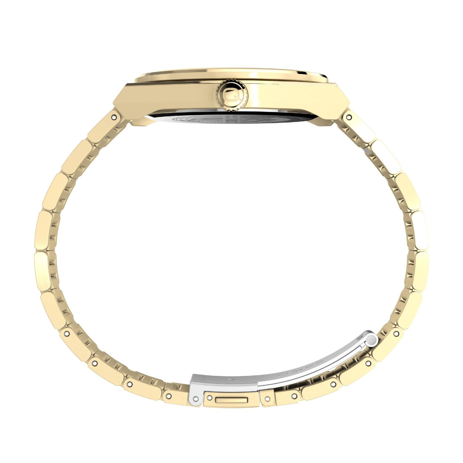 Relógio Q Timex Continental Day Date TW2Y35100 Dourado Dourado 6