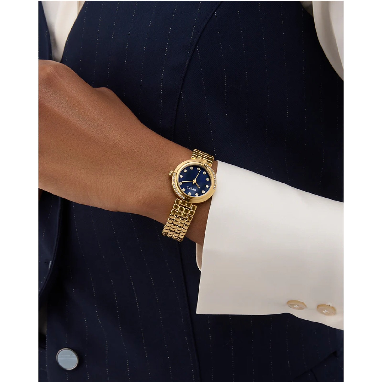 Relógio Feminino Guess GW0930L4 Dourado Dourado 3