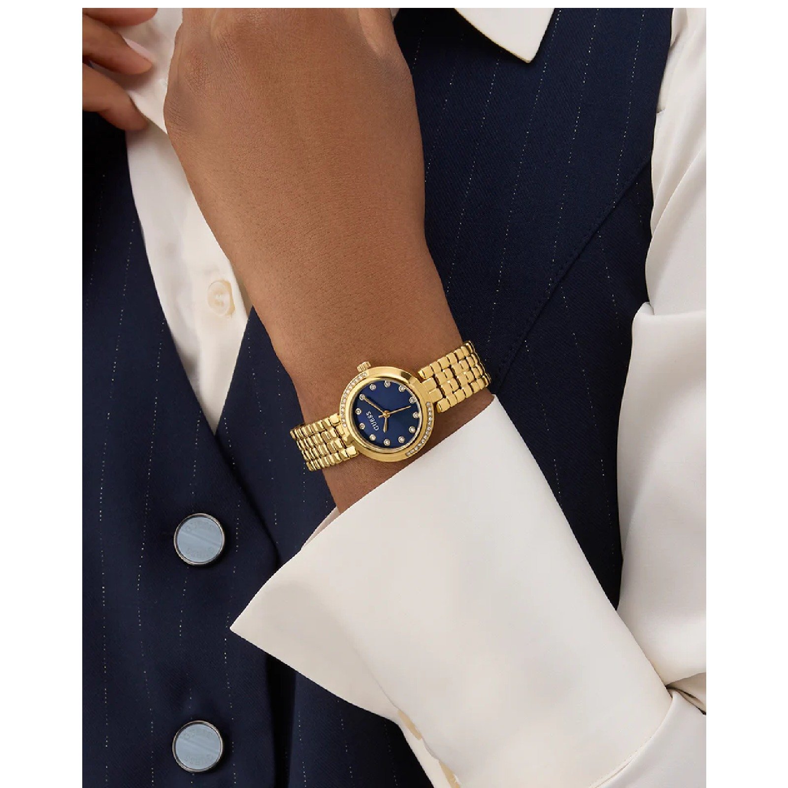 Relógio Feminino Guess GW0930L4 Dourado Dourado 4