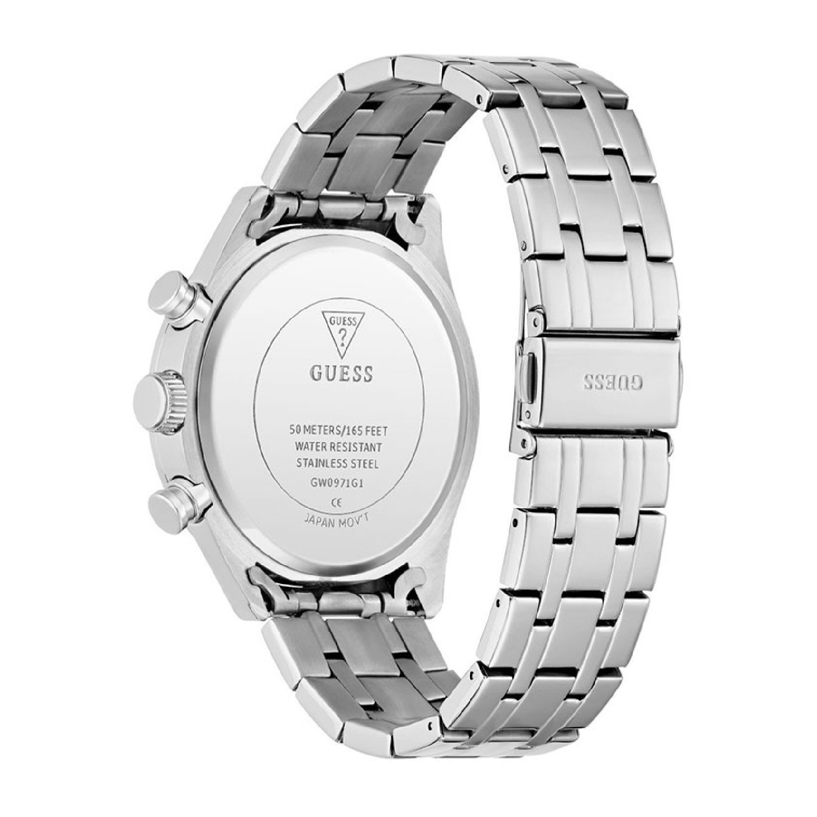 Relógio Guess Masculino Dawson GW0971G1 Prata Prata 6