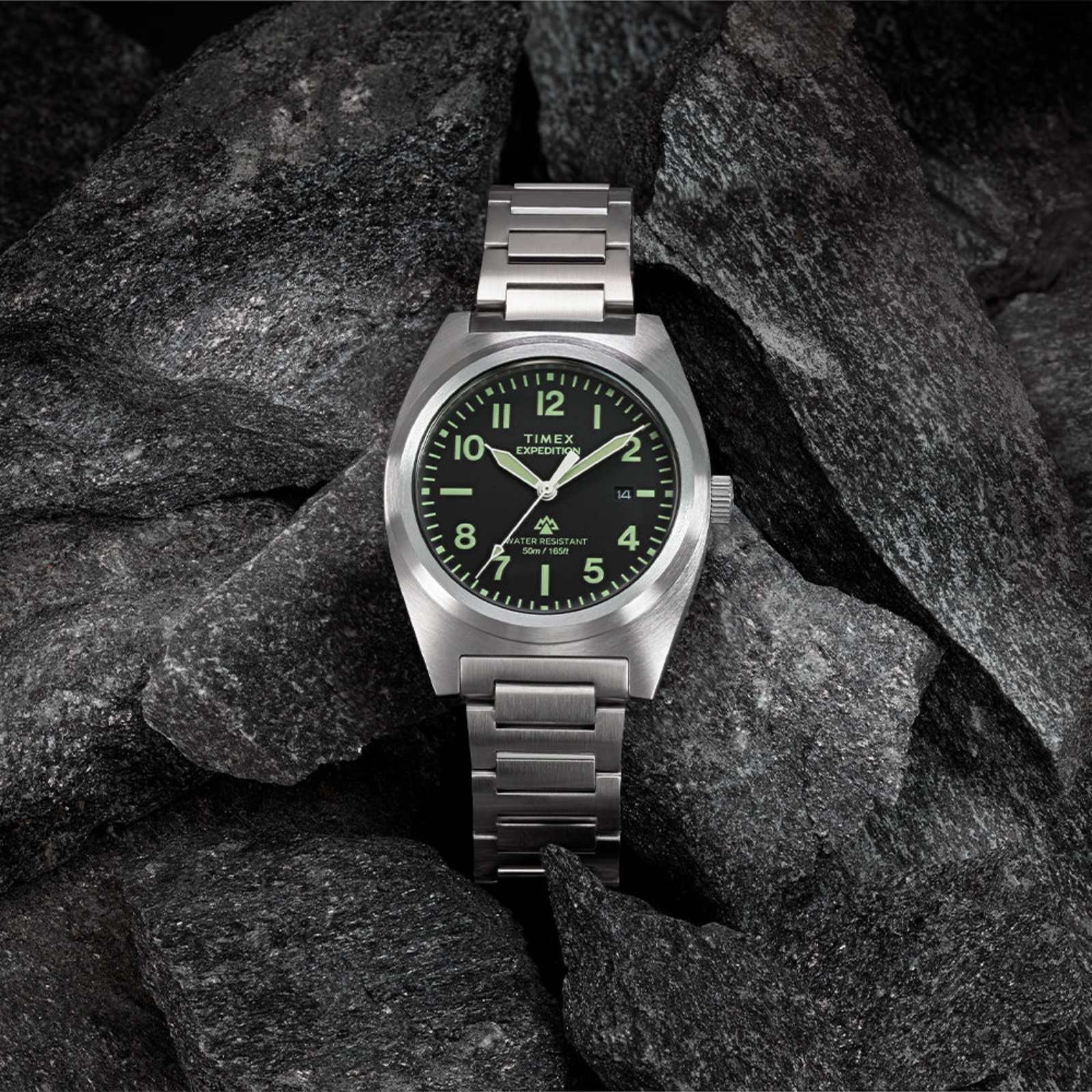 Relógio Timex Expedition Capstone TW2Y18300 Prata 2