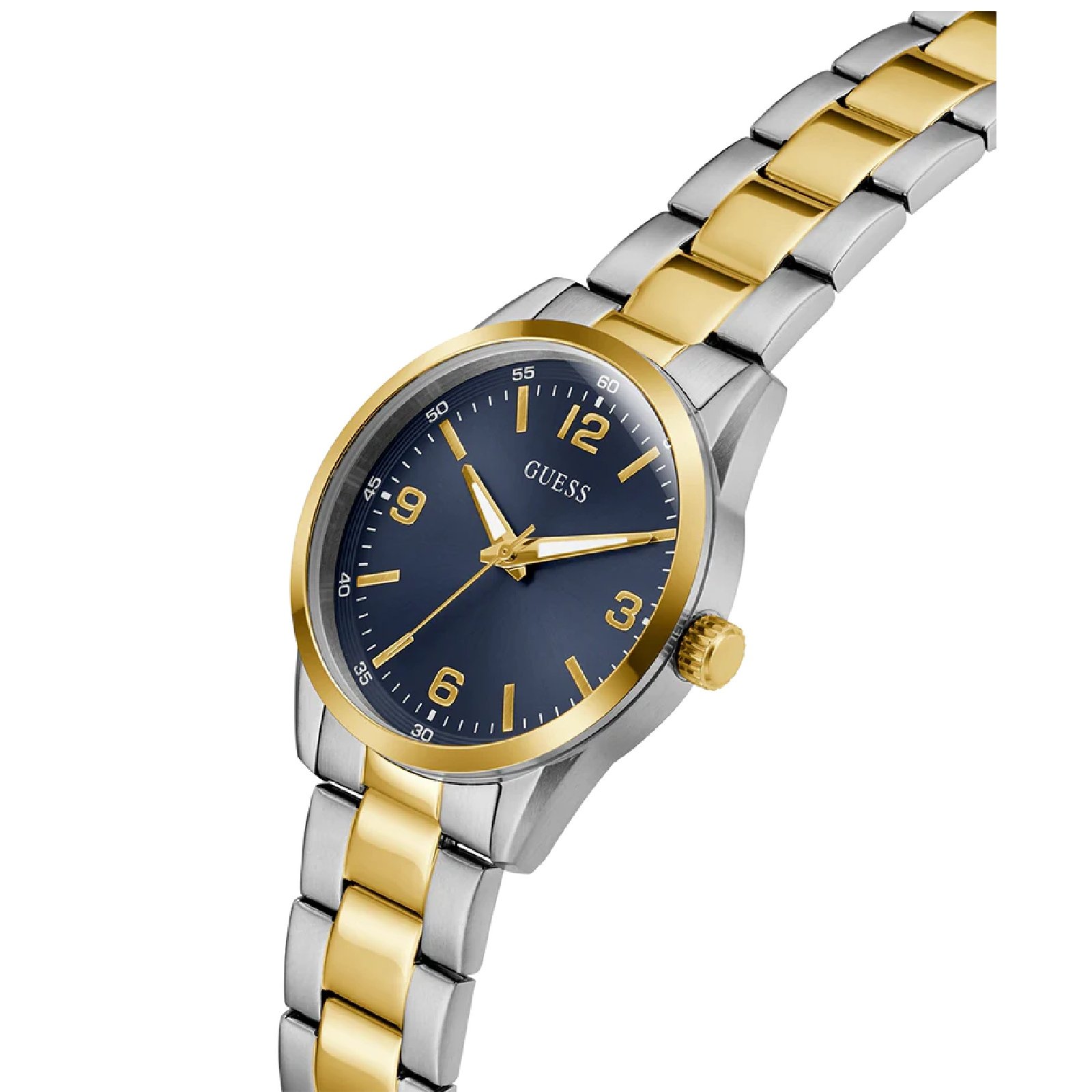 Relógio Guess Masculino Easton GW0965G4 Bicolor Prata/Dourado 5