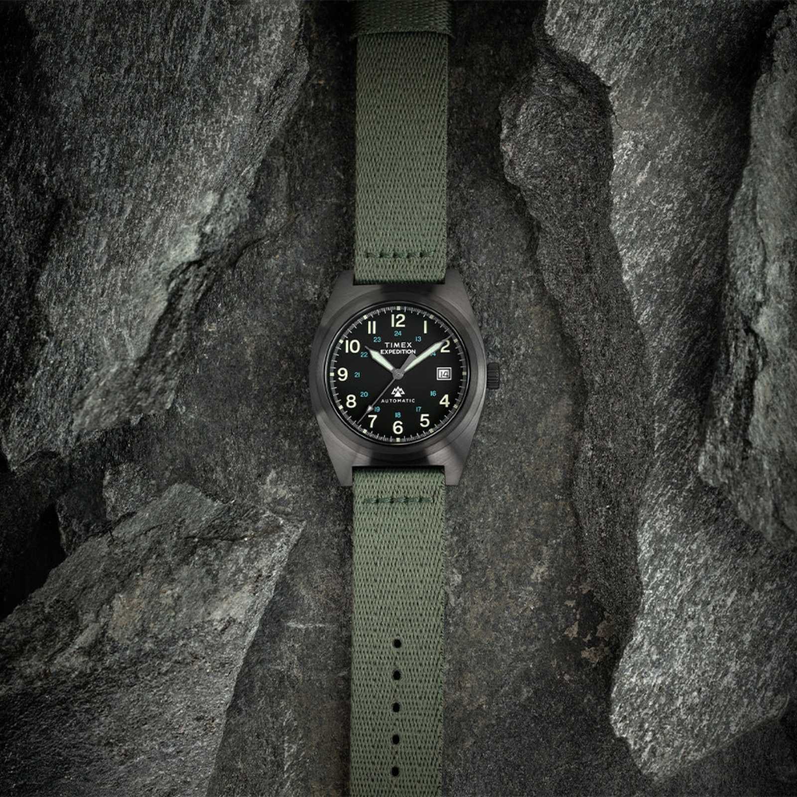 Relógio Timex Expedition Capstone Automatic TW2Y39800 Verde Verde 2